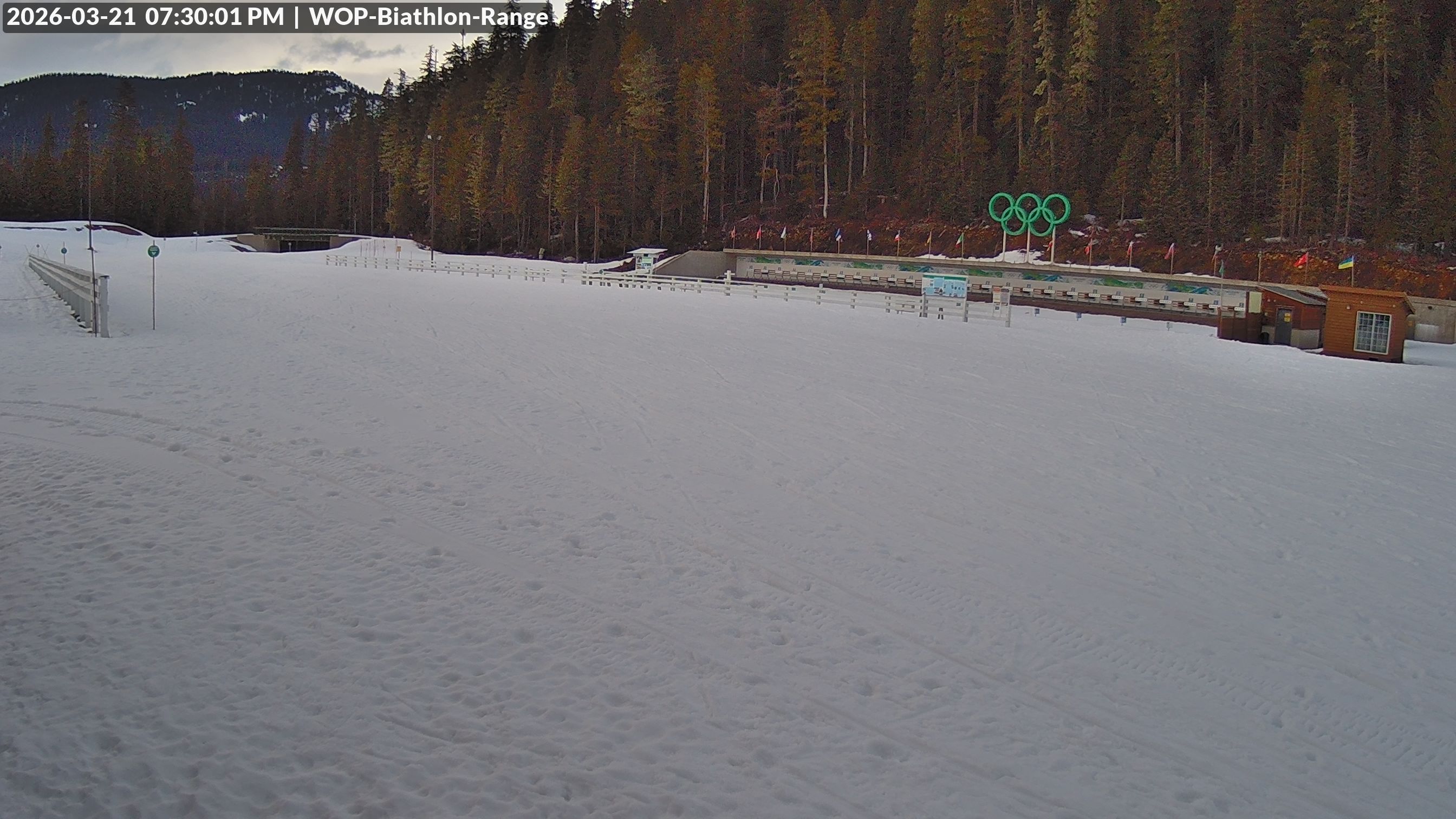 View looking North East to the Olympic Biathlon Range