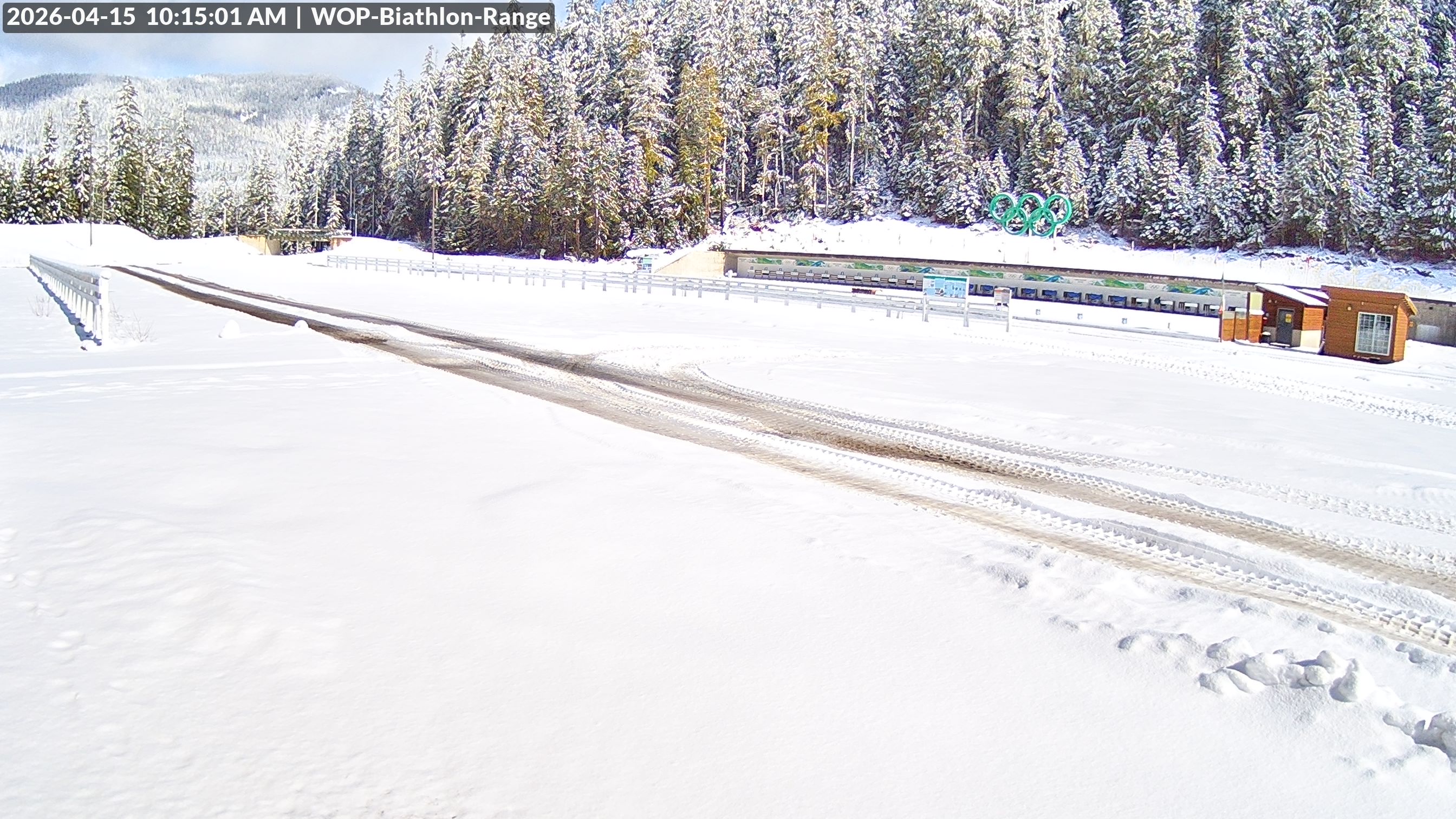 View looking North East to the Olympic Biathlon Range