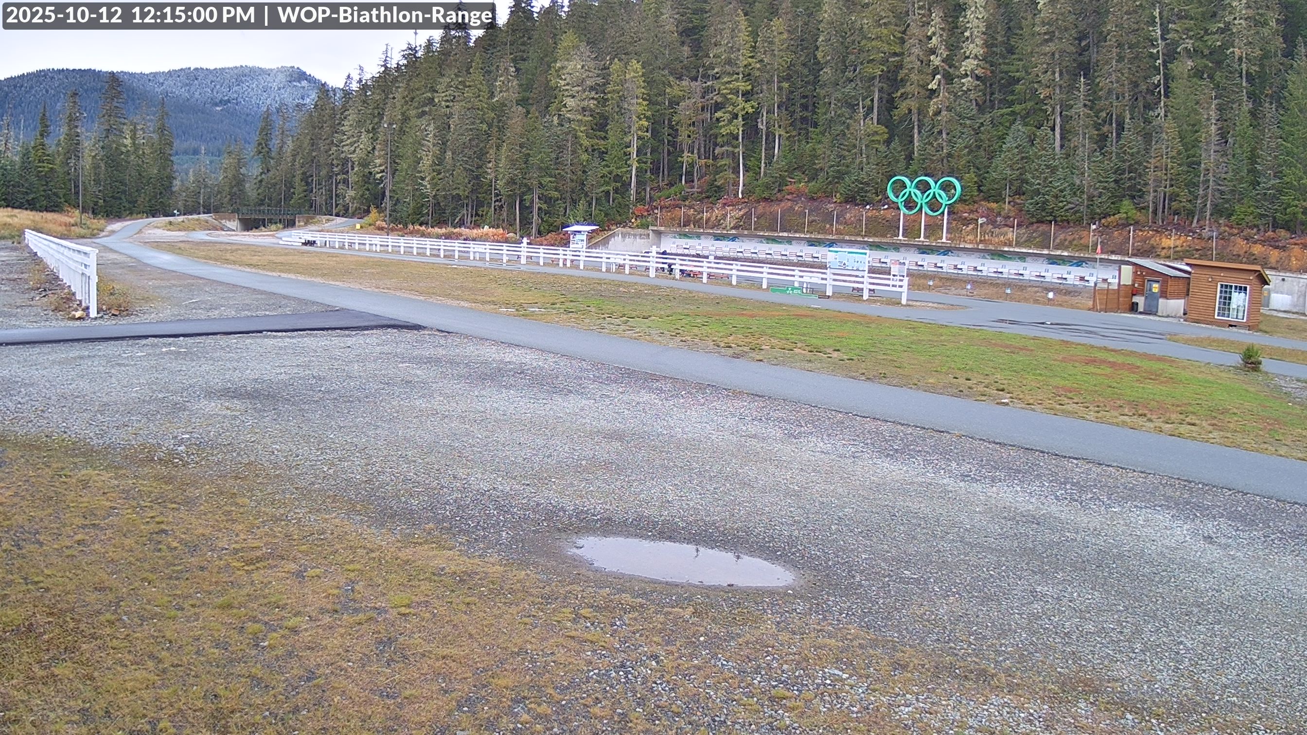View looking North East to the Olympic Biathlon Range