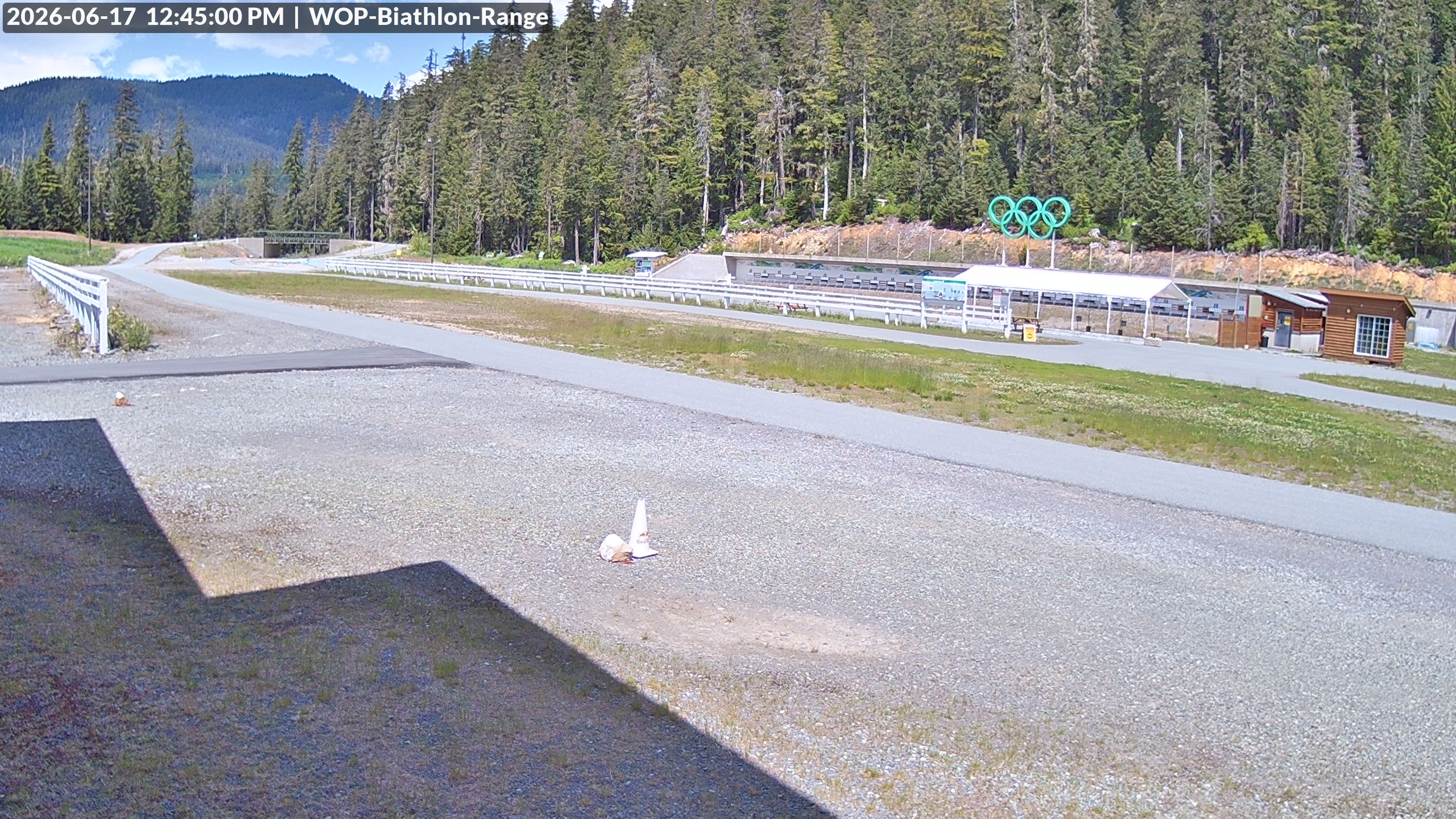 View looking North East to the Olympic Biathlon Range