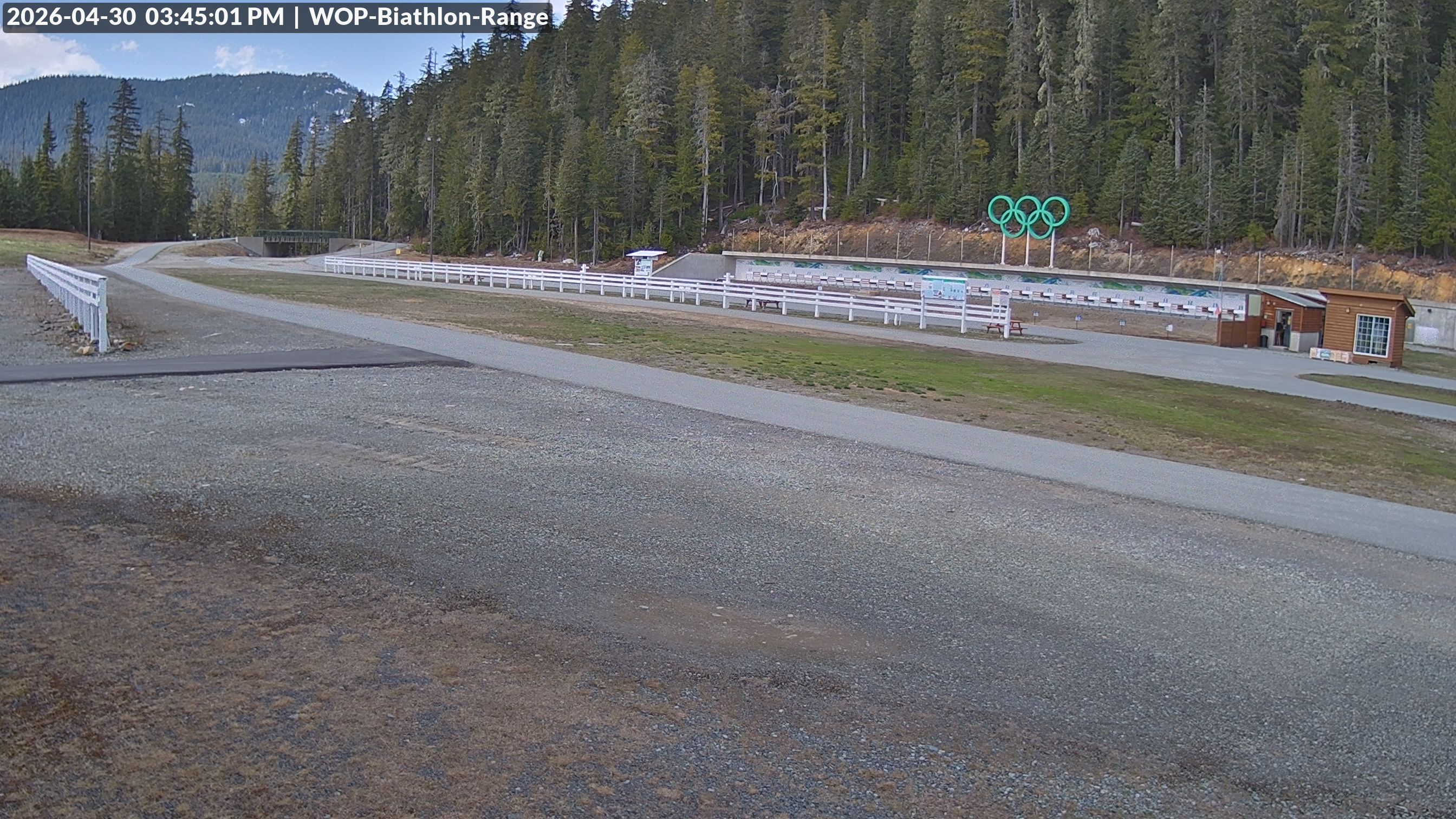 View looking North East to the Olympic Biathlon Range