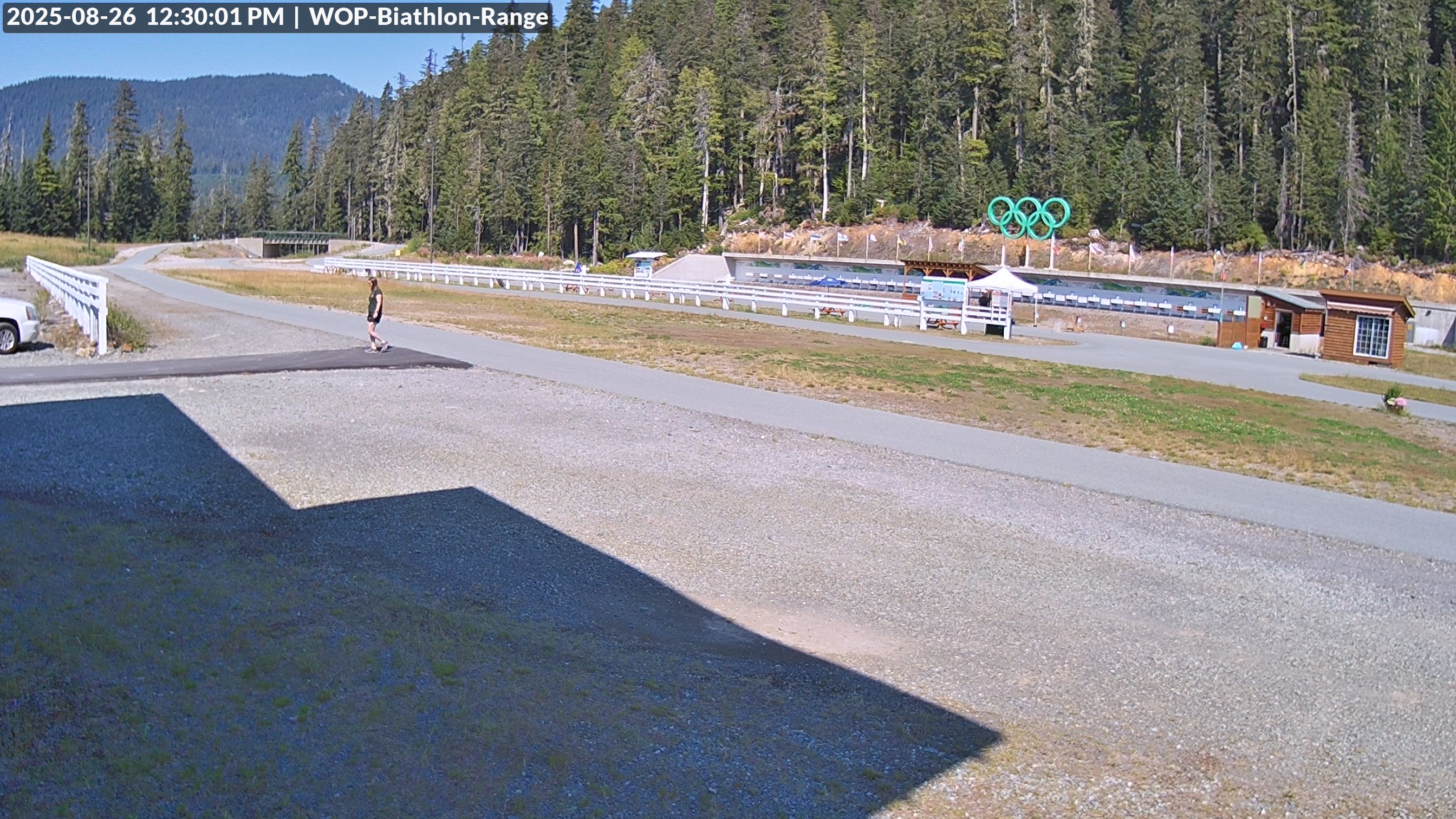View looking North East to the Olympic Biathlon Range