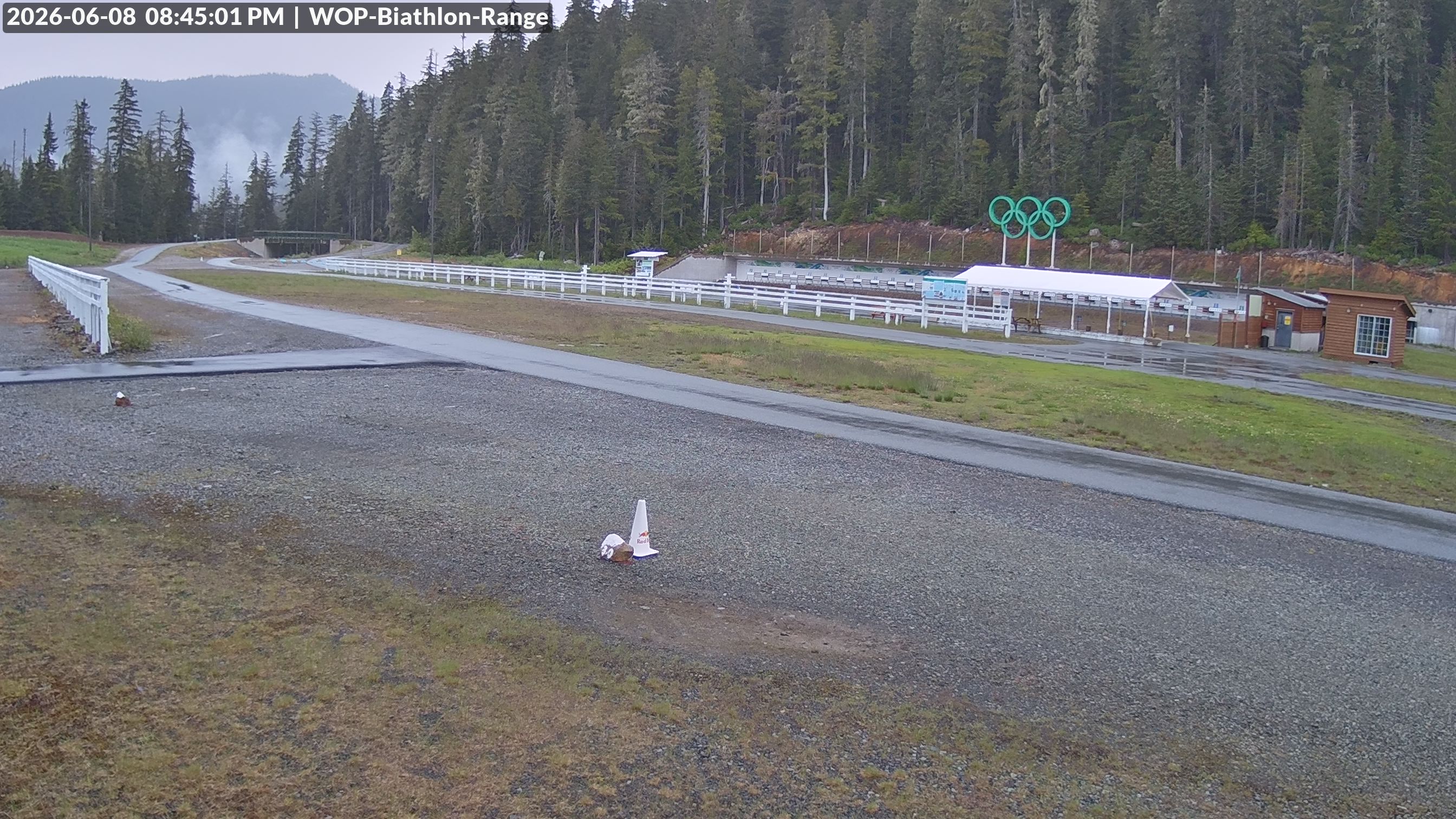 View looking North East to the Olympic Biathlon Range