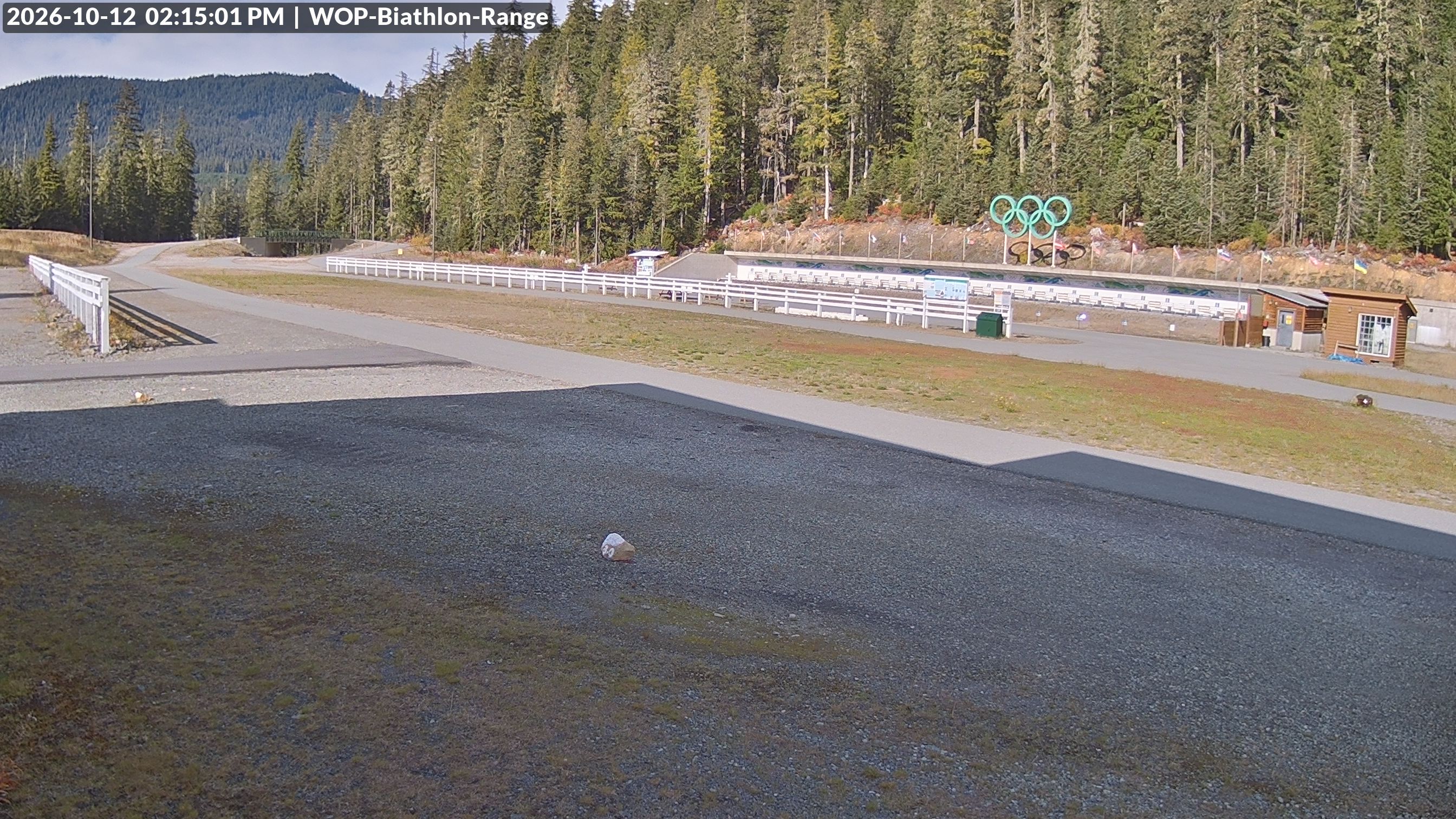 View looking North East to the Olympic Biathlon Range