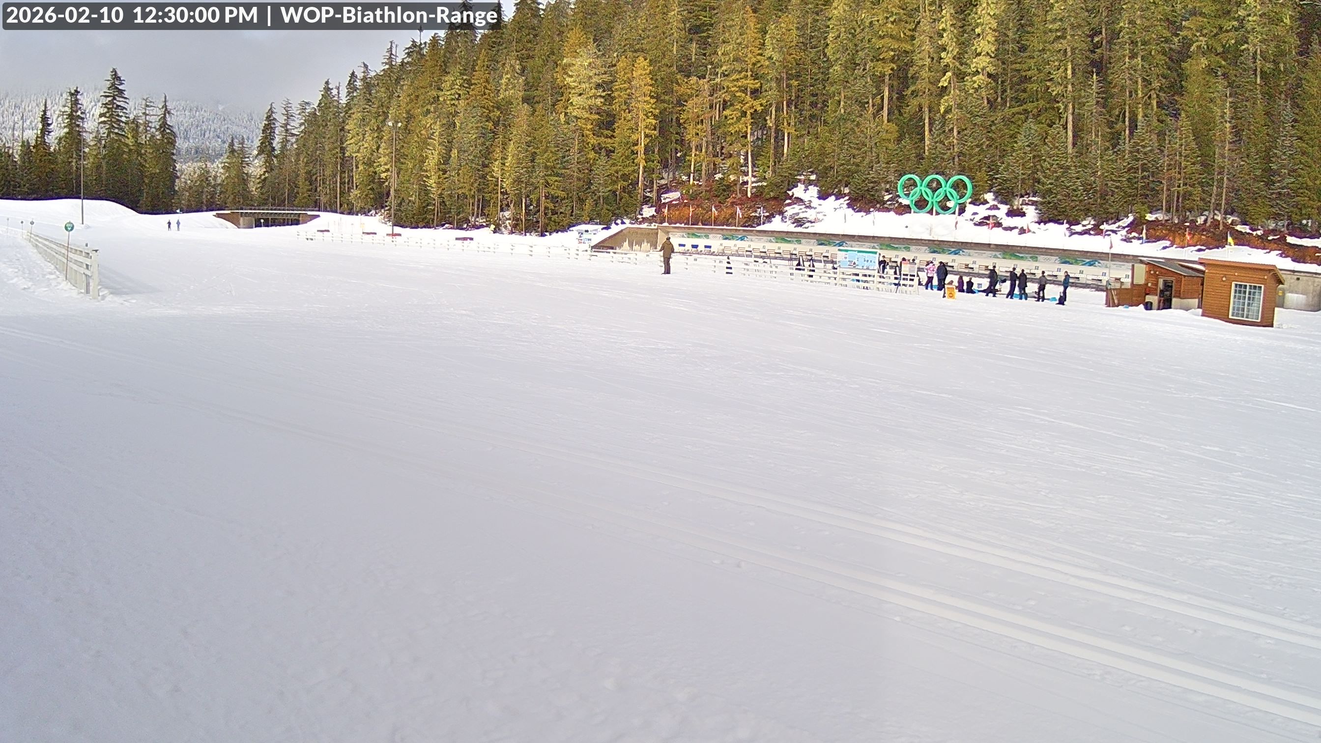 View looking North East to the Olympic Biathlon Range