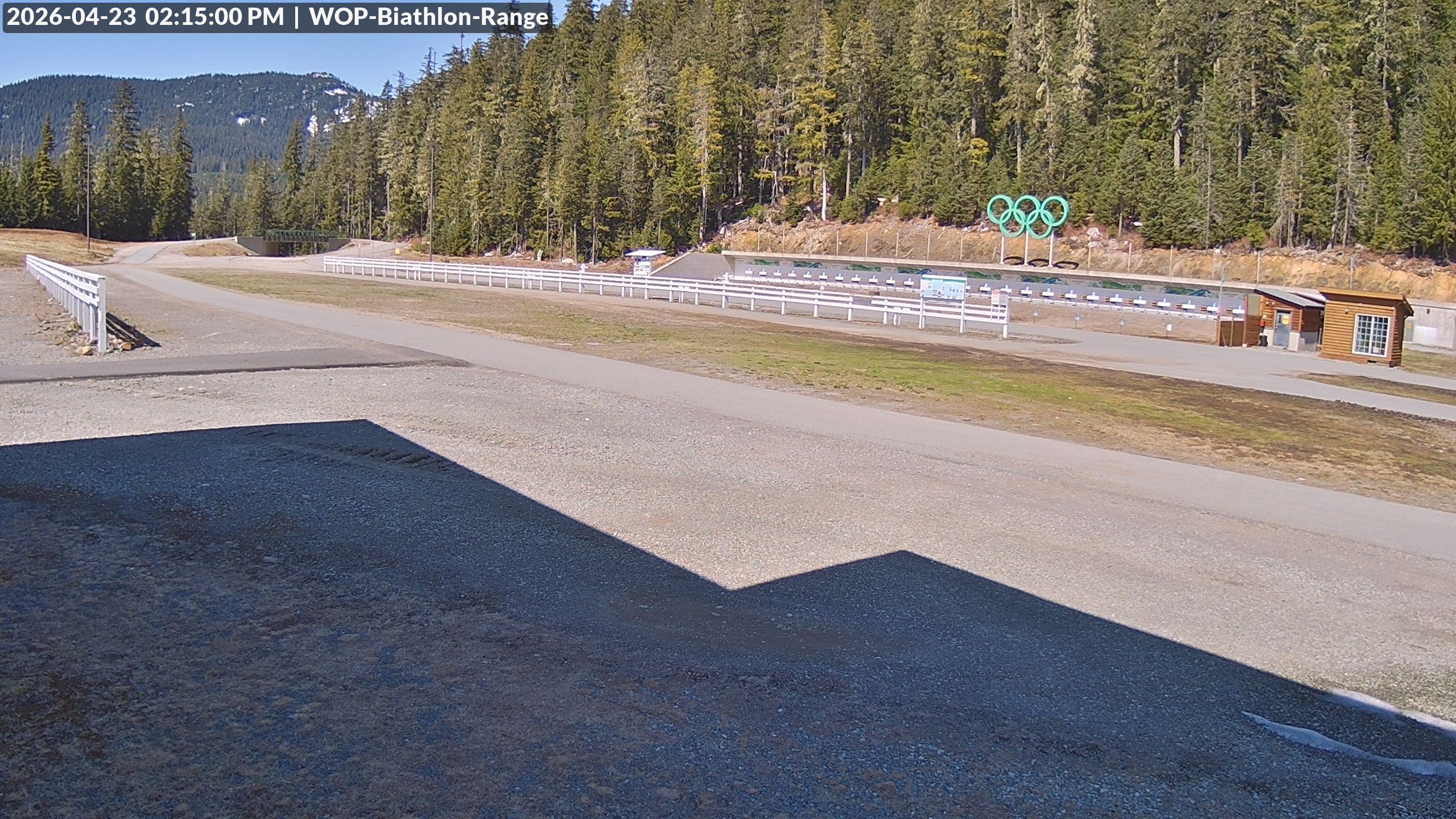 View looking North East to the Olympic Biathlon Range