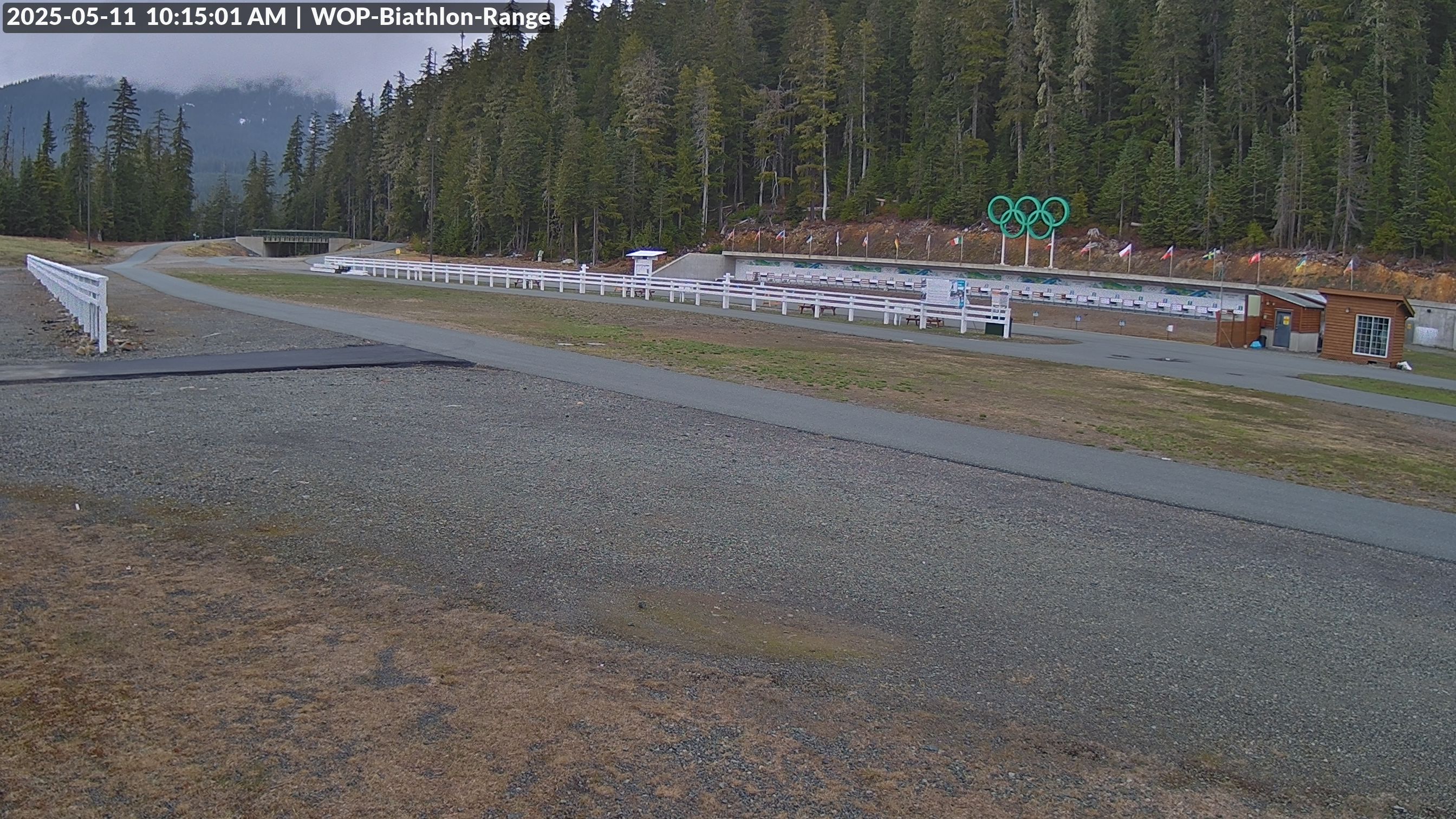 View looking North East to the Olympic Biathlon Range