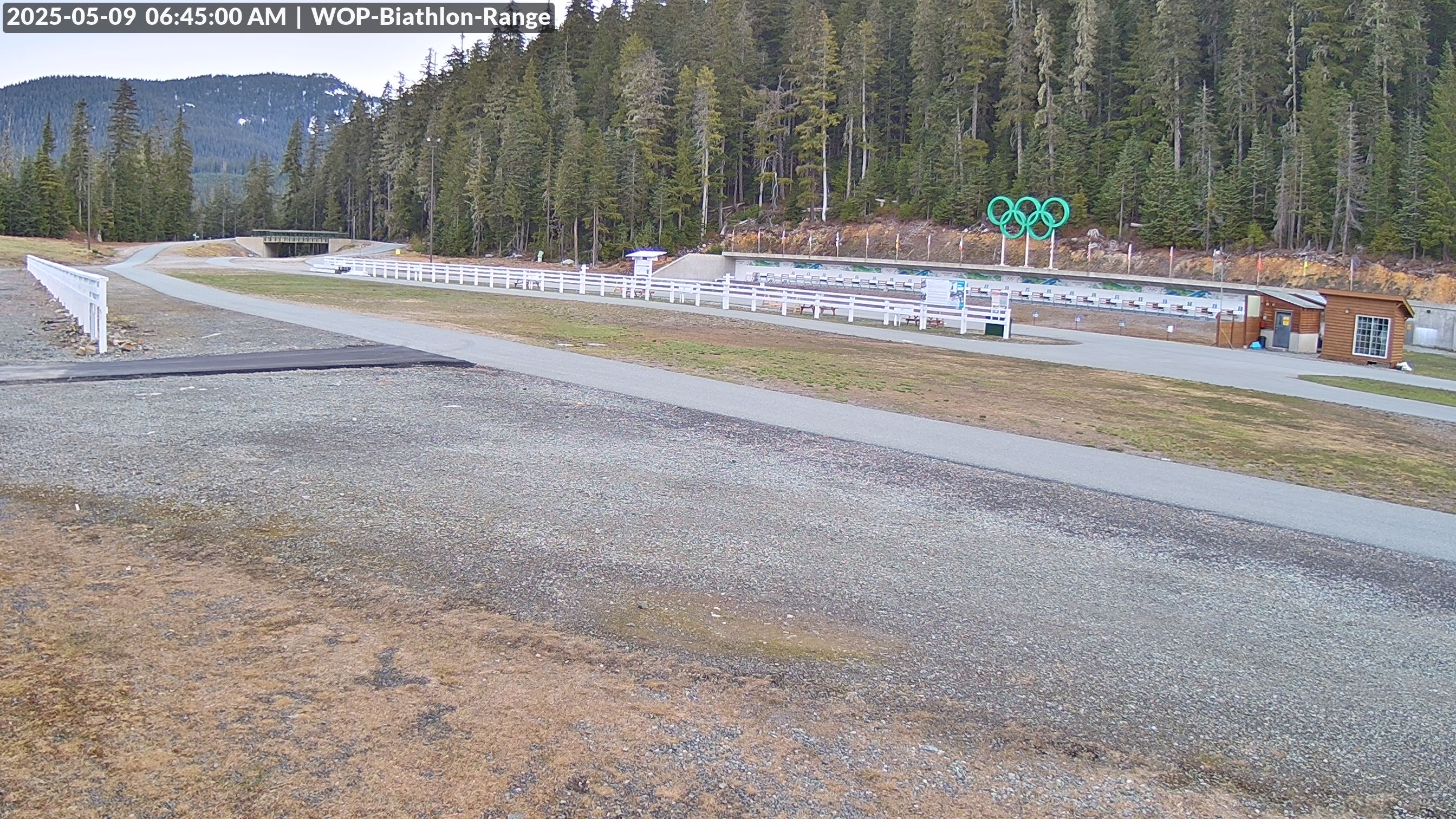 View looking North East to the Olympic Biathlon Range