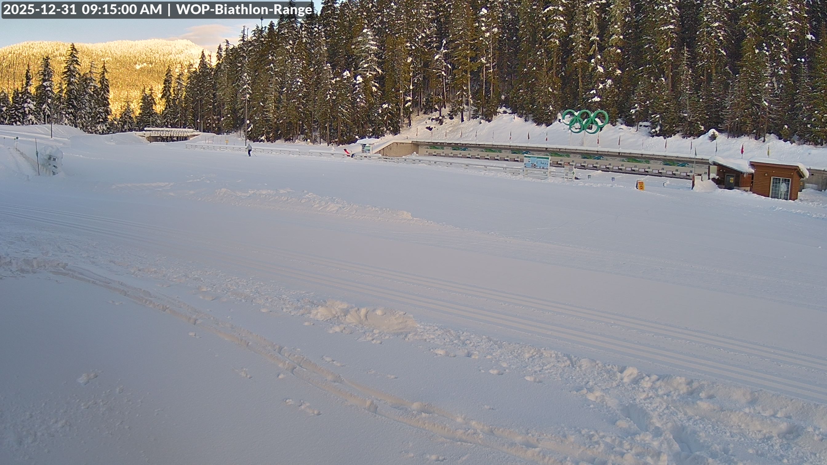 View looking North East to the Olympic Biathlon Range