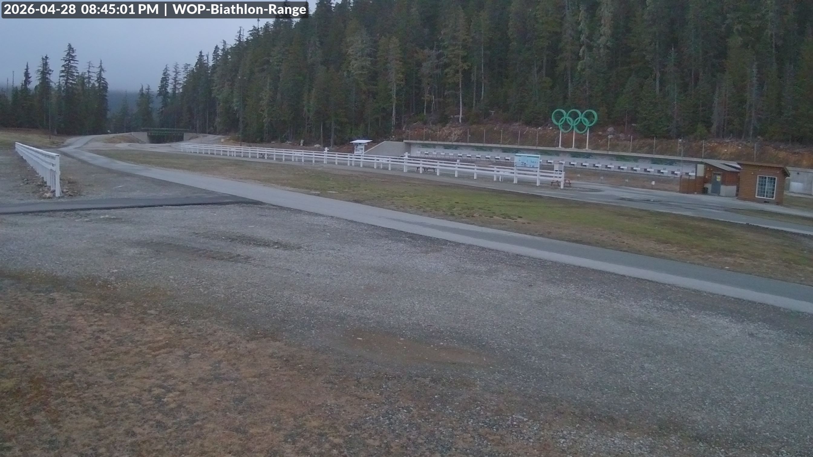 View looking North East to the Olympic Biathlon Range