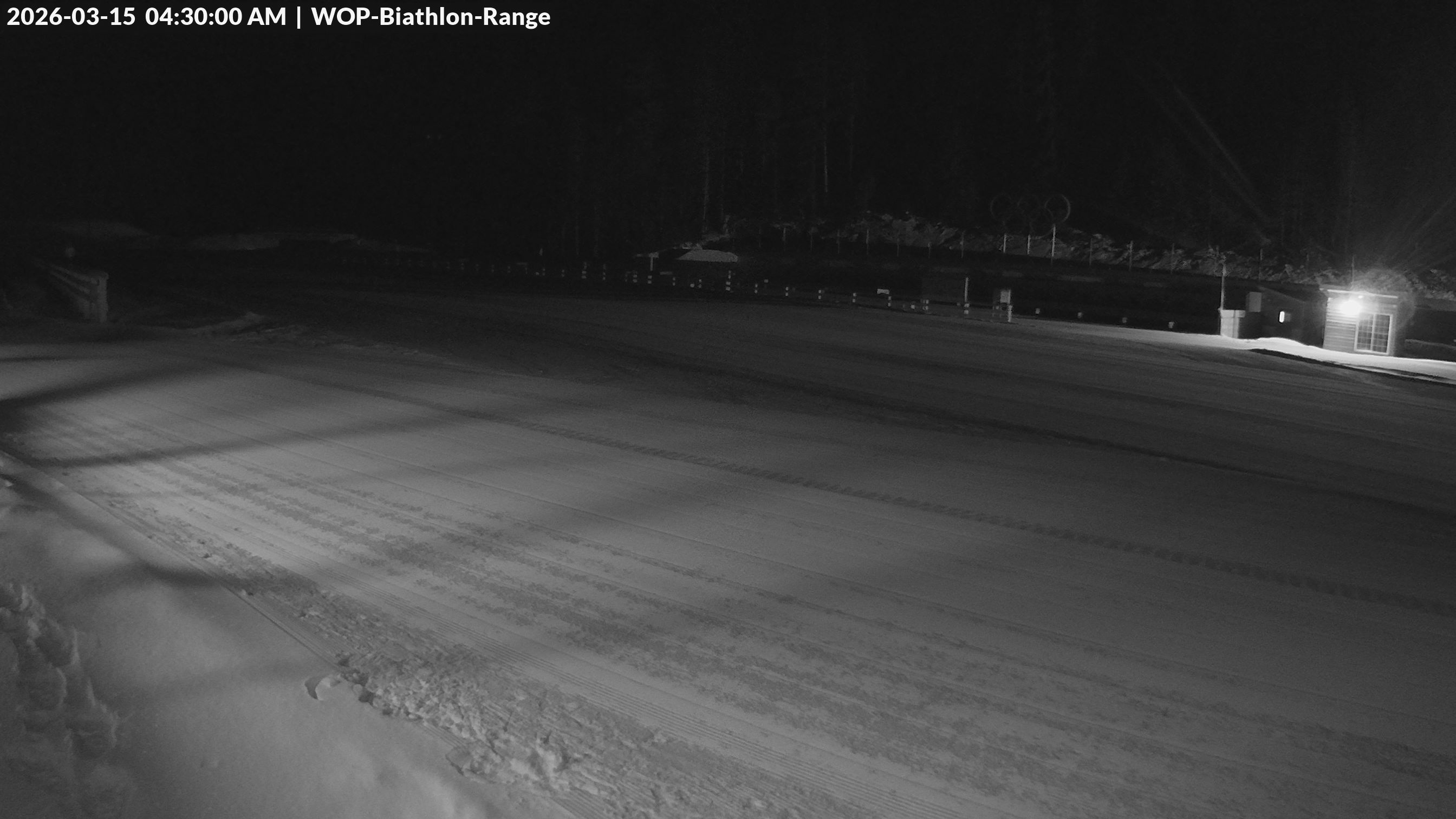 View looking North East to the Olympic Biathlon Range