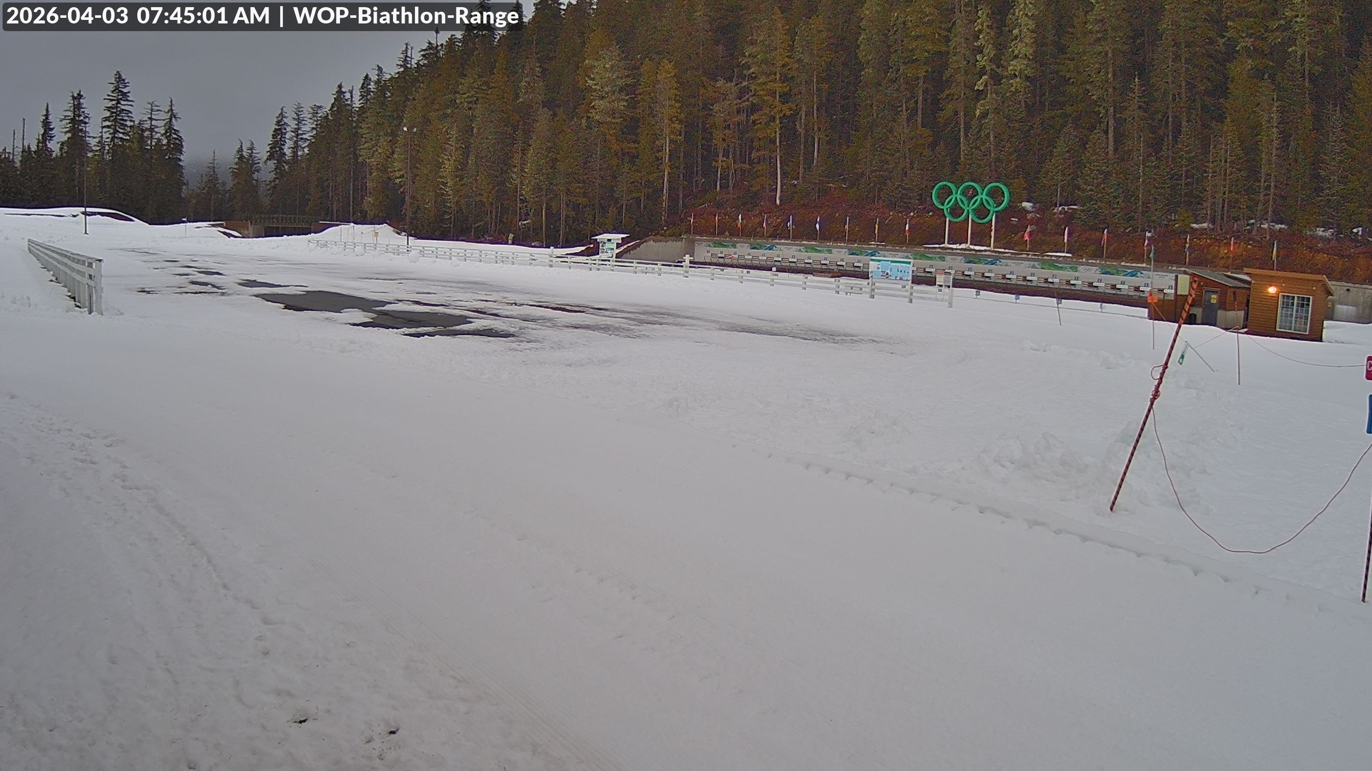 View looking North East to the Olympic Biathlon Range