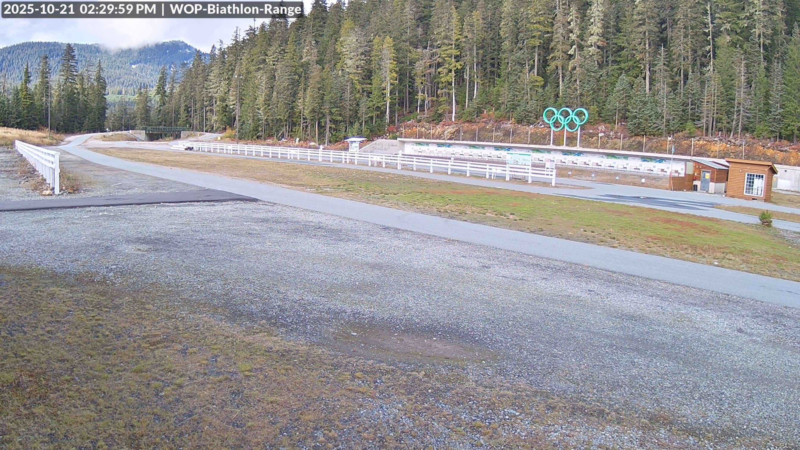 View looking North East to the Olympic Biathlon Range