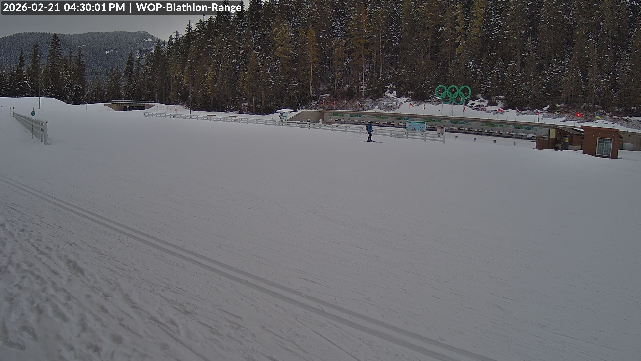 View looking North East to the Olympic Biathlon Range
