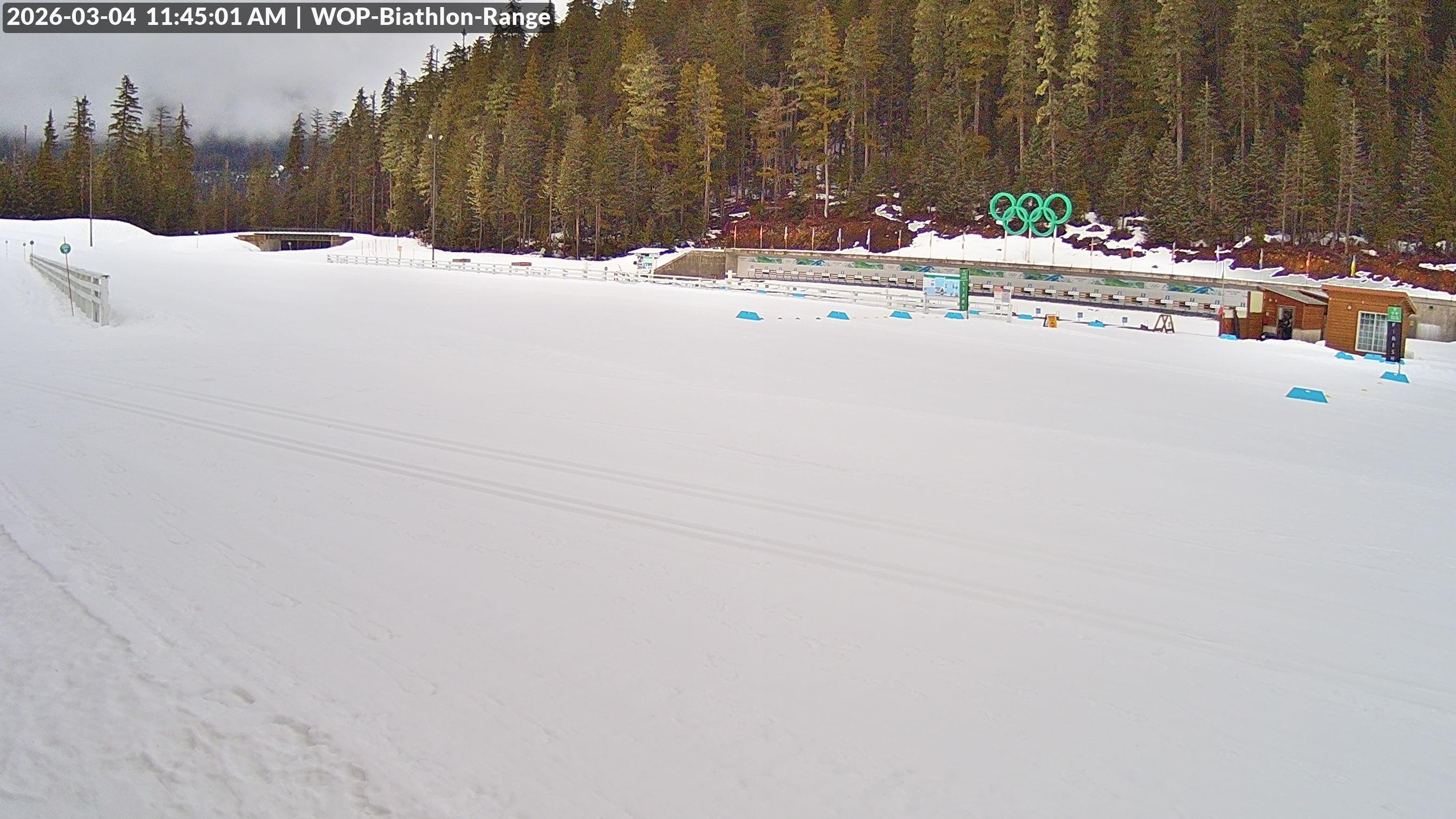 View looking North East to the Olympic Biathlon Range