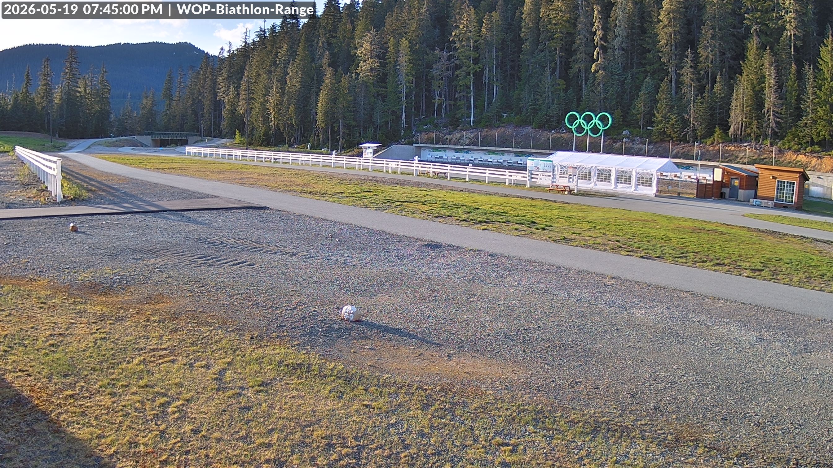 View looking North East to the Olympic Biathlon Range