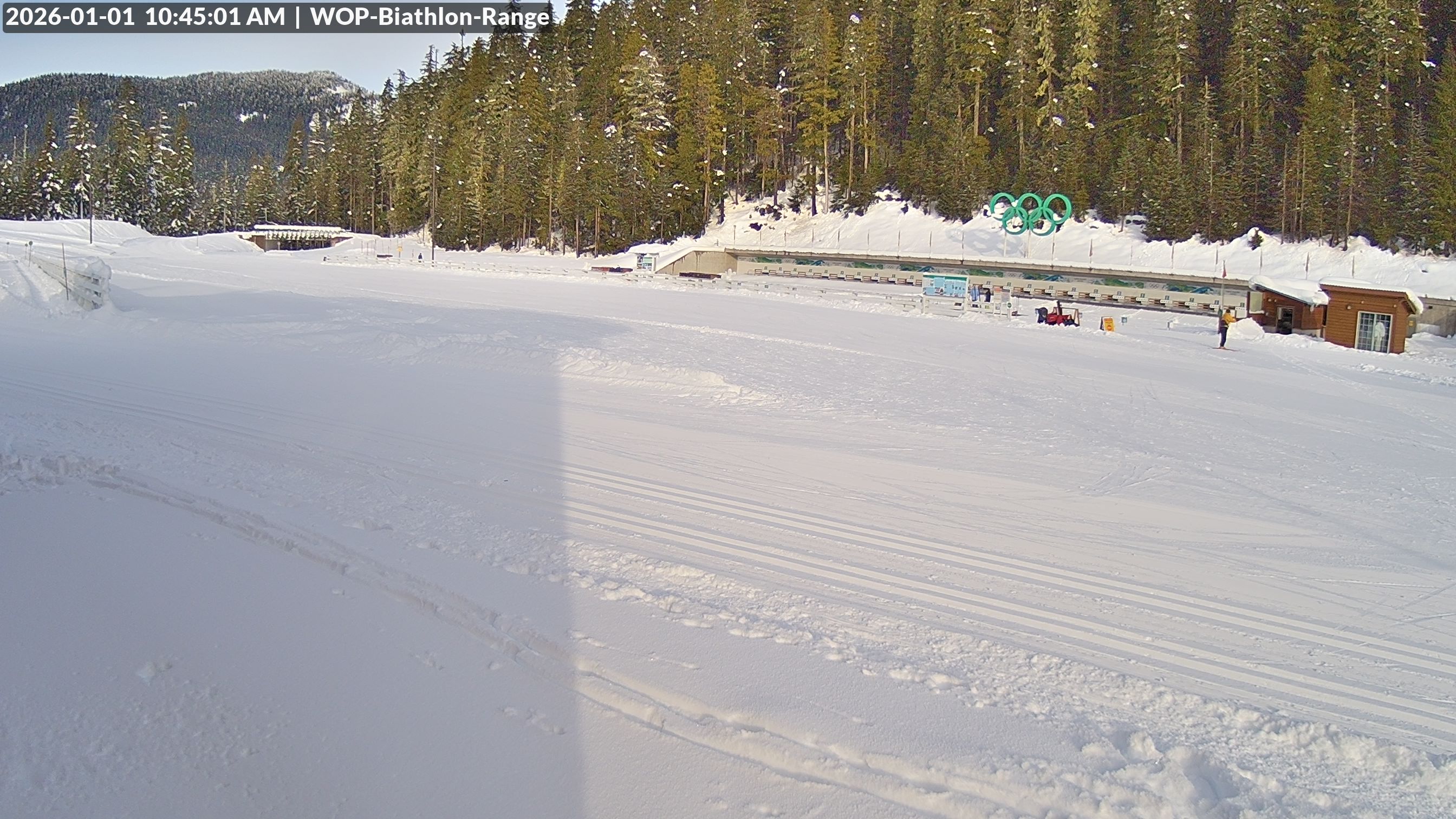 View looking North East to the Olympic Biathlon Range