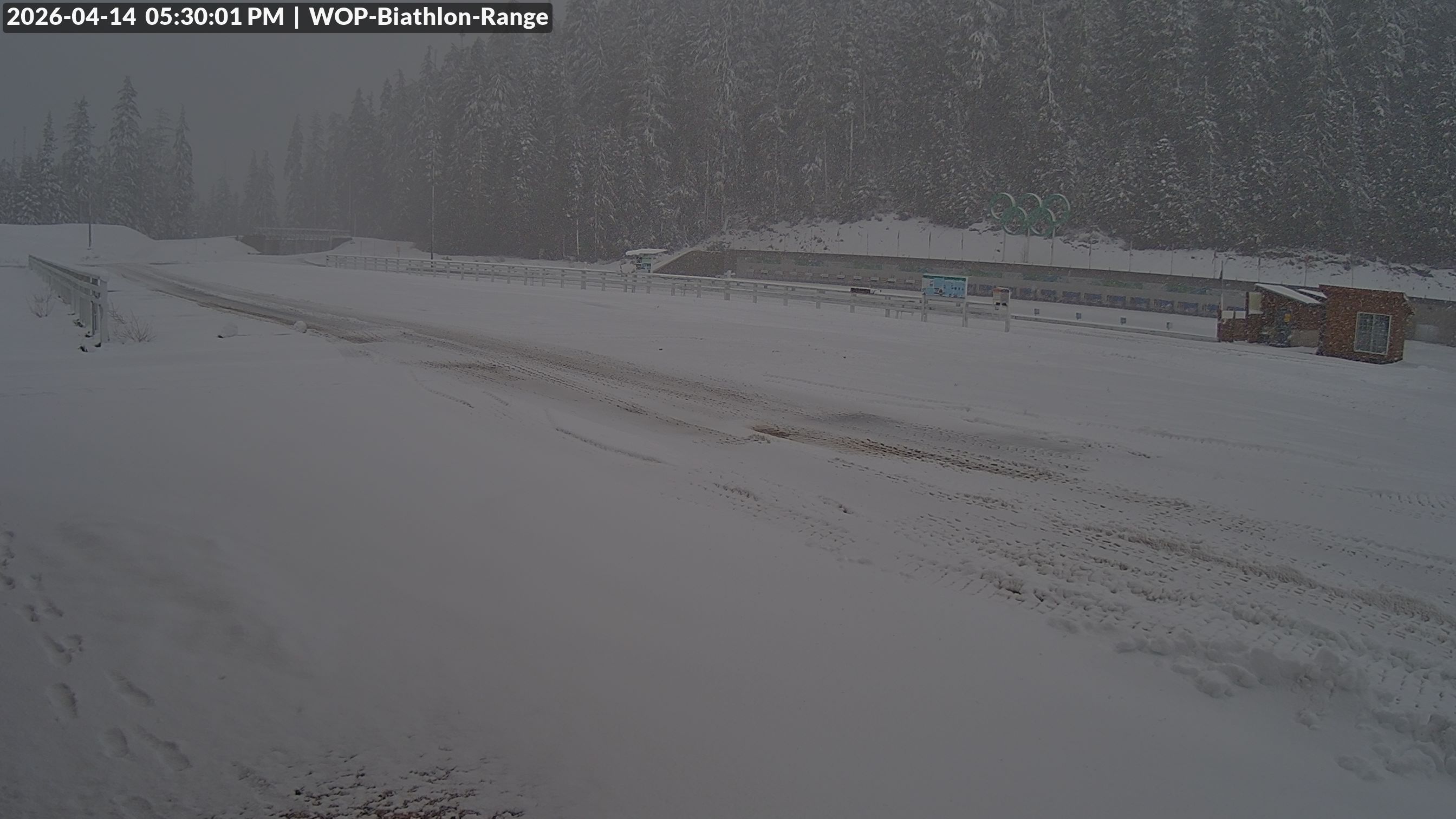 View looking North East to the Olympic Biathlon Range