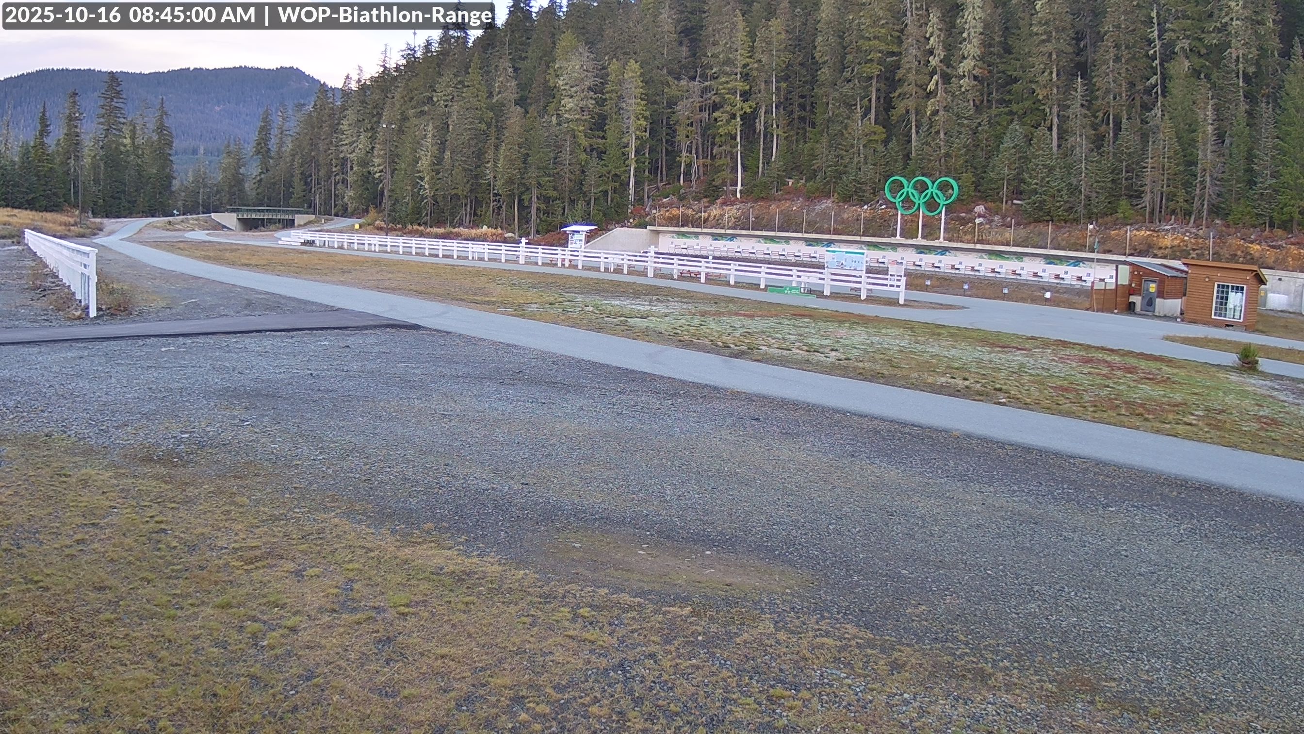 View looking North East to the Olympic Biathlon Range