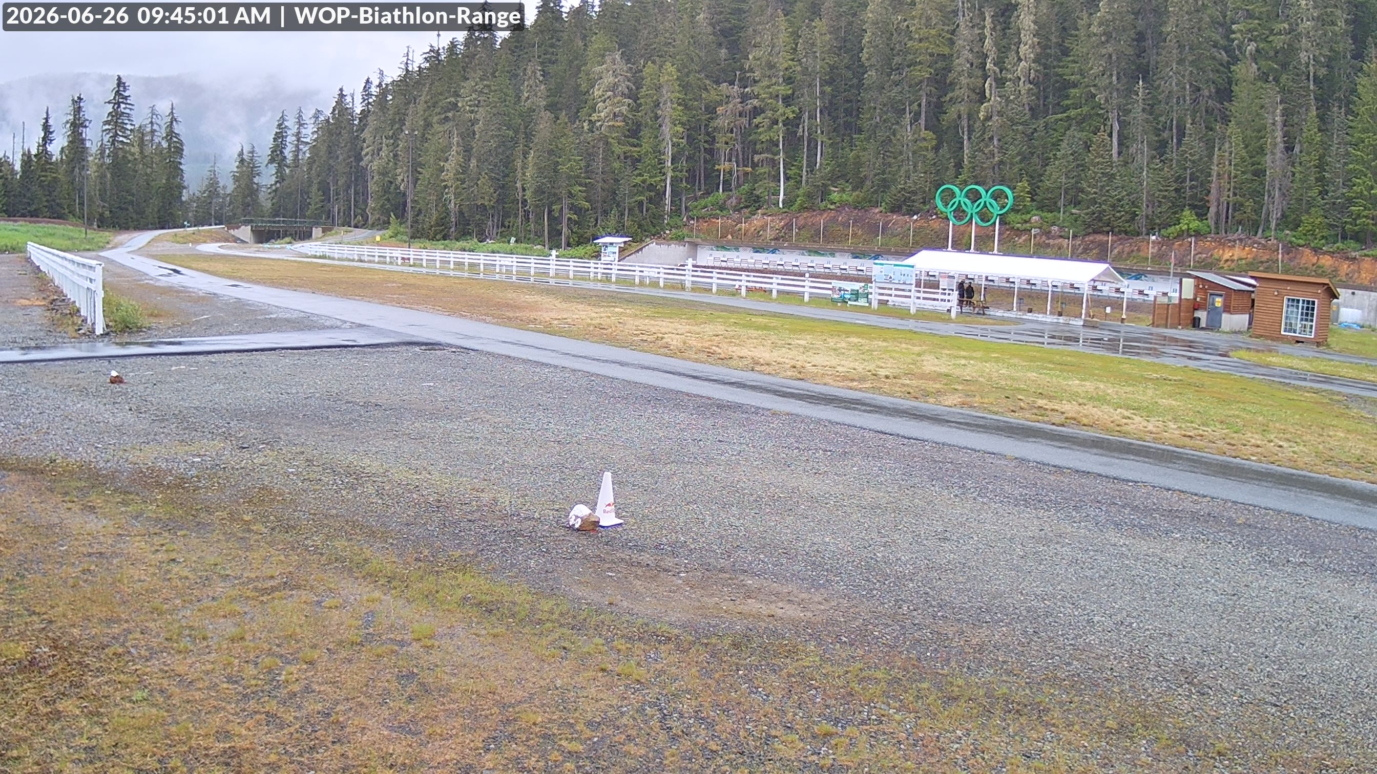 View looking North East to the Olympic Biathlon Range