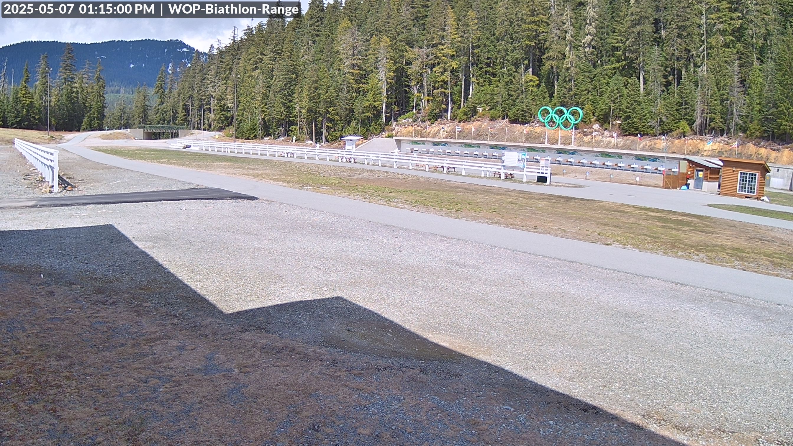 View looking North East to the Olympic Biathlon Range