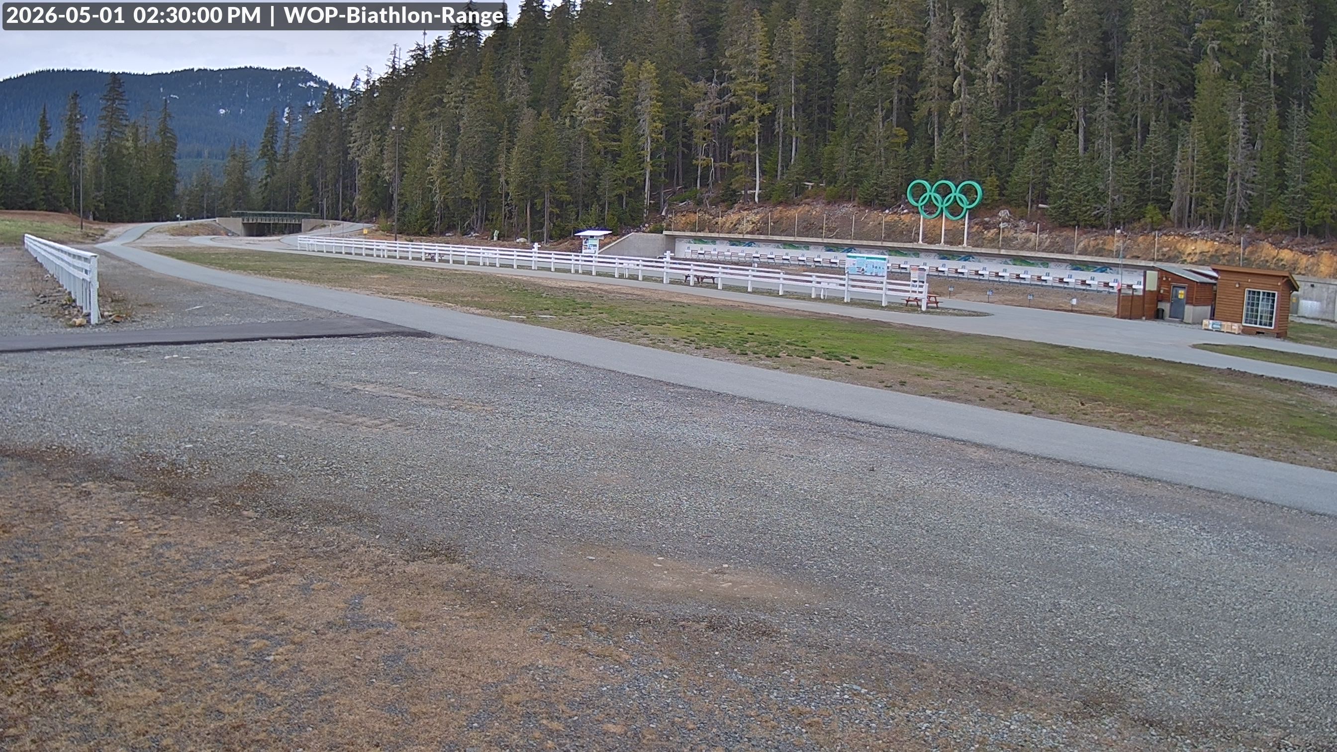 View looking North East to the Olympic Biathlon Range