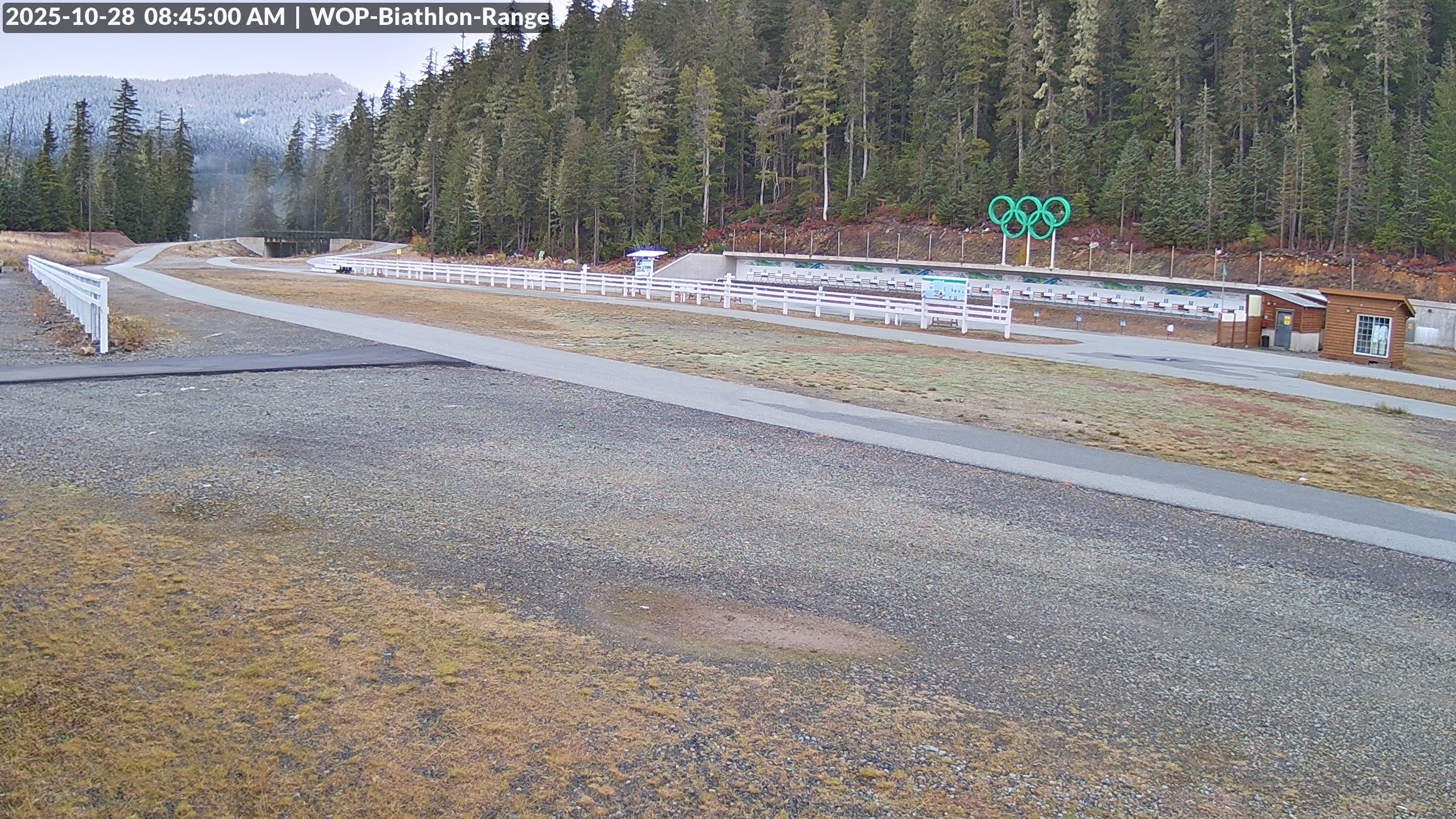 View looking North East to the Olympic Biathlon Range