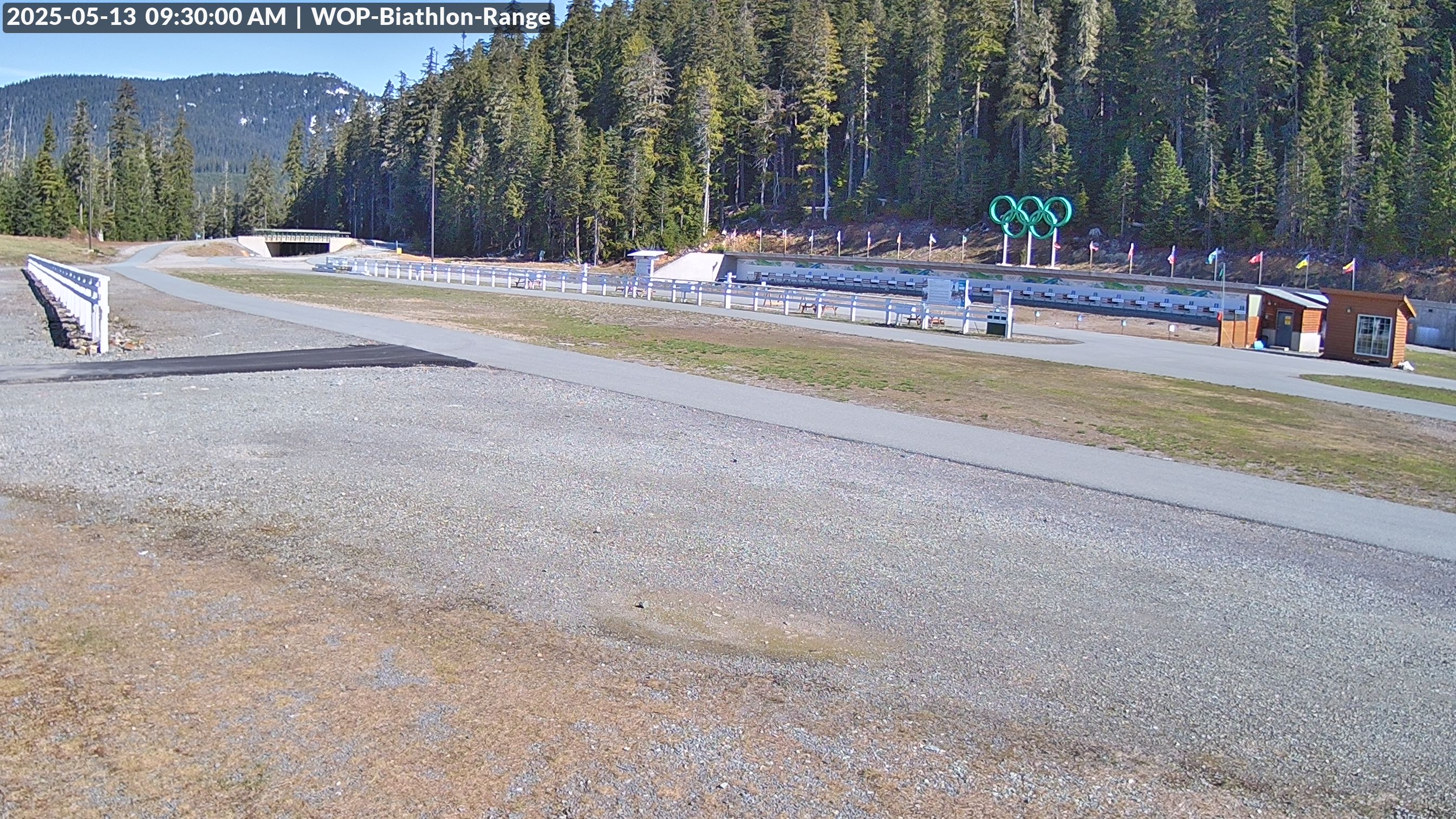 View looking North East to the Olympic Biathlon Range