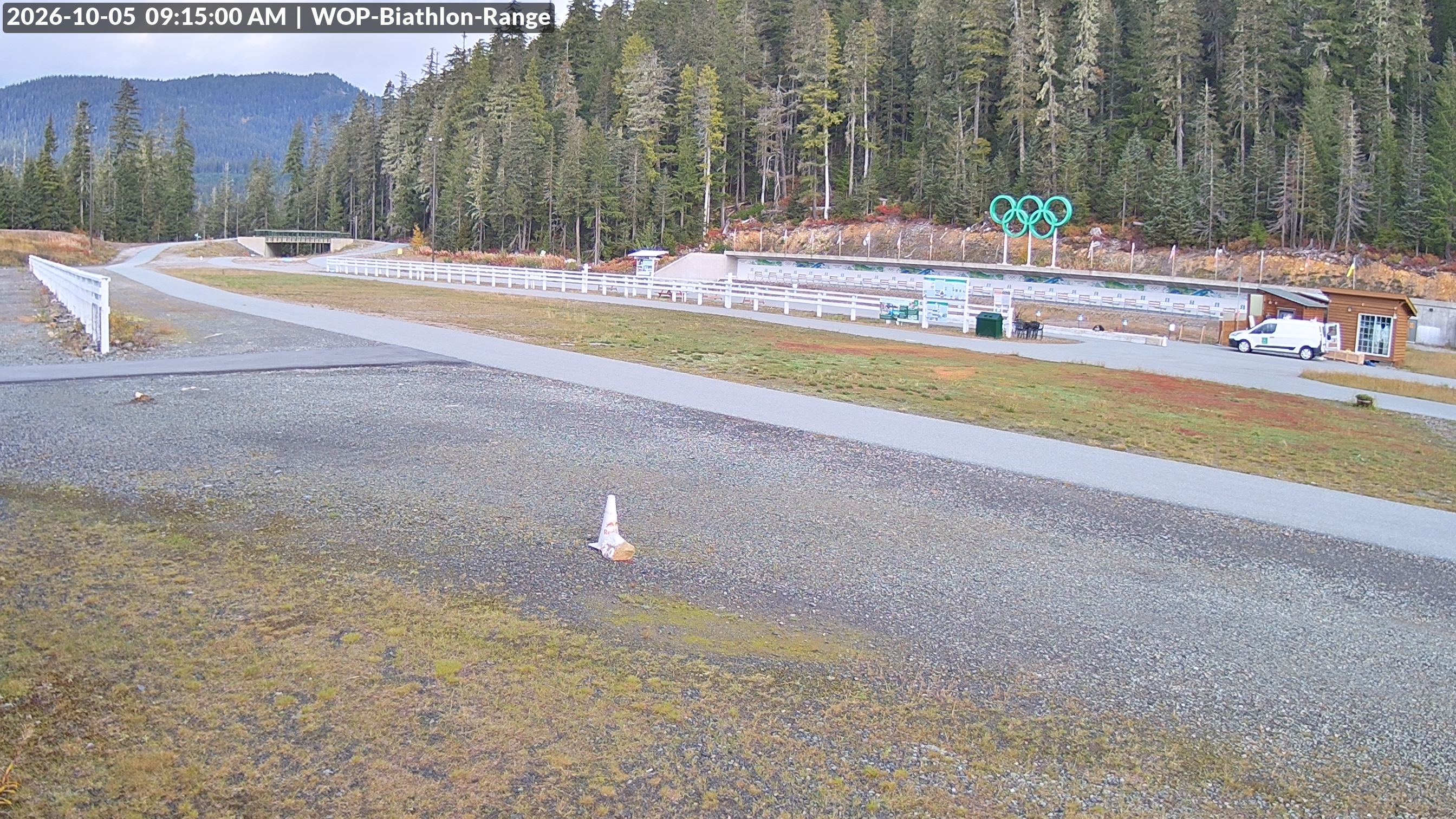 View looking North East to the Olympic Biathlon Range