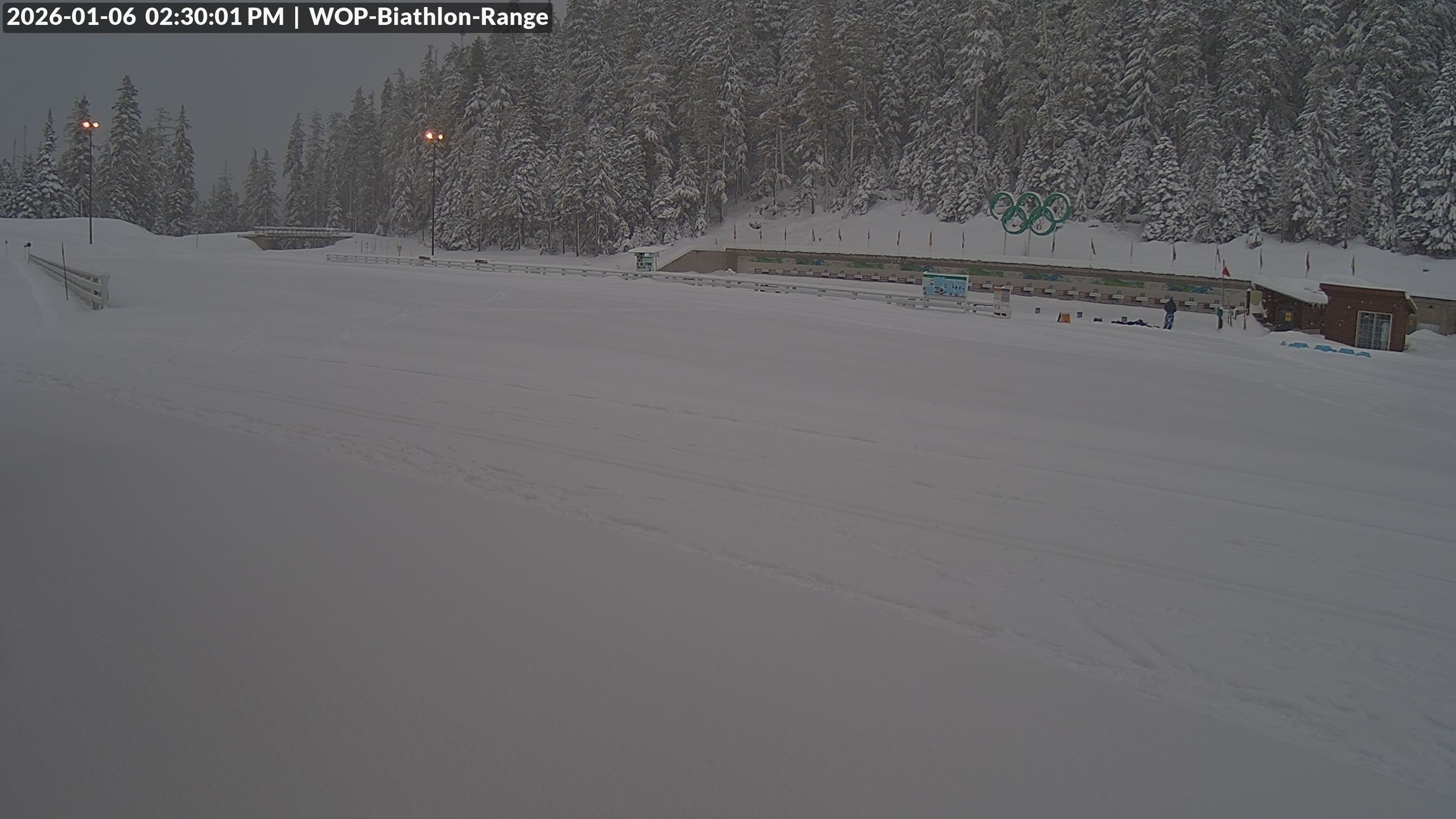 View looking North East to the Olympic Biathlon Range