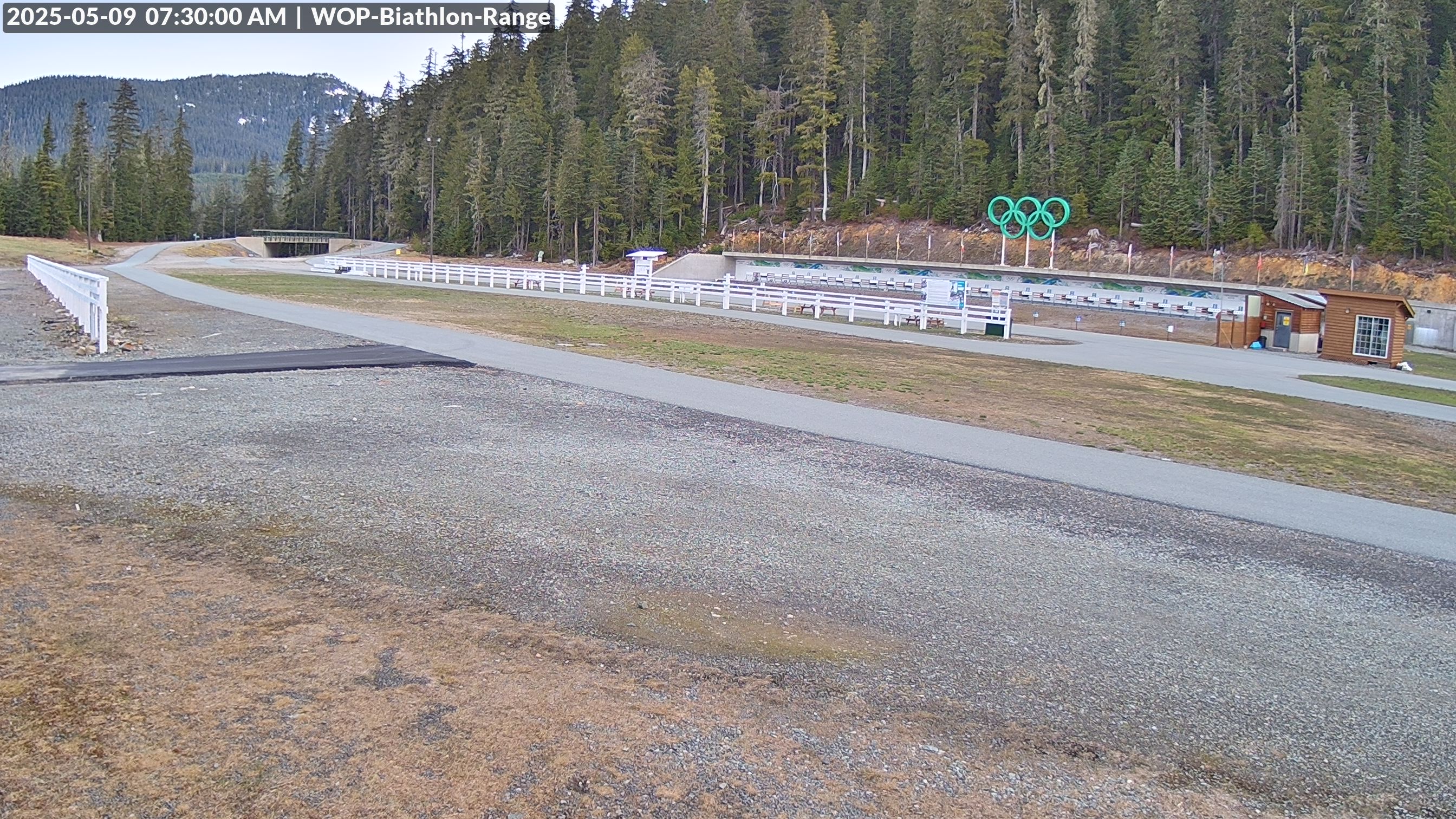 View looking North East to the Olympic Biathlon Range