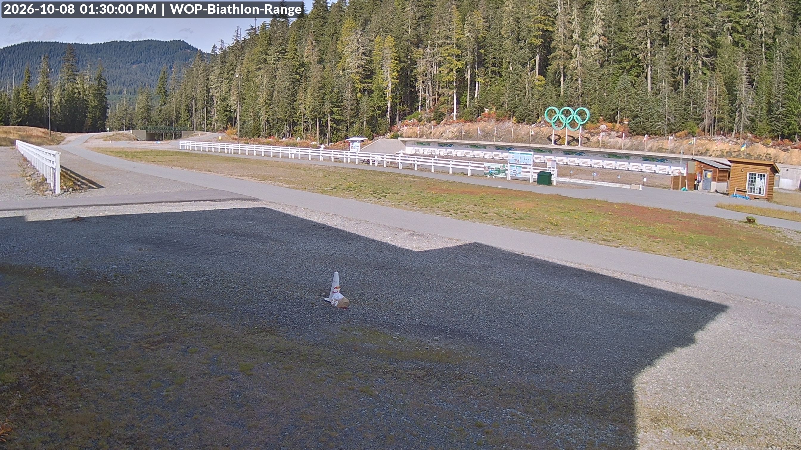 View looking North East to the Olympic Biathlon Range