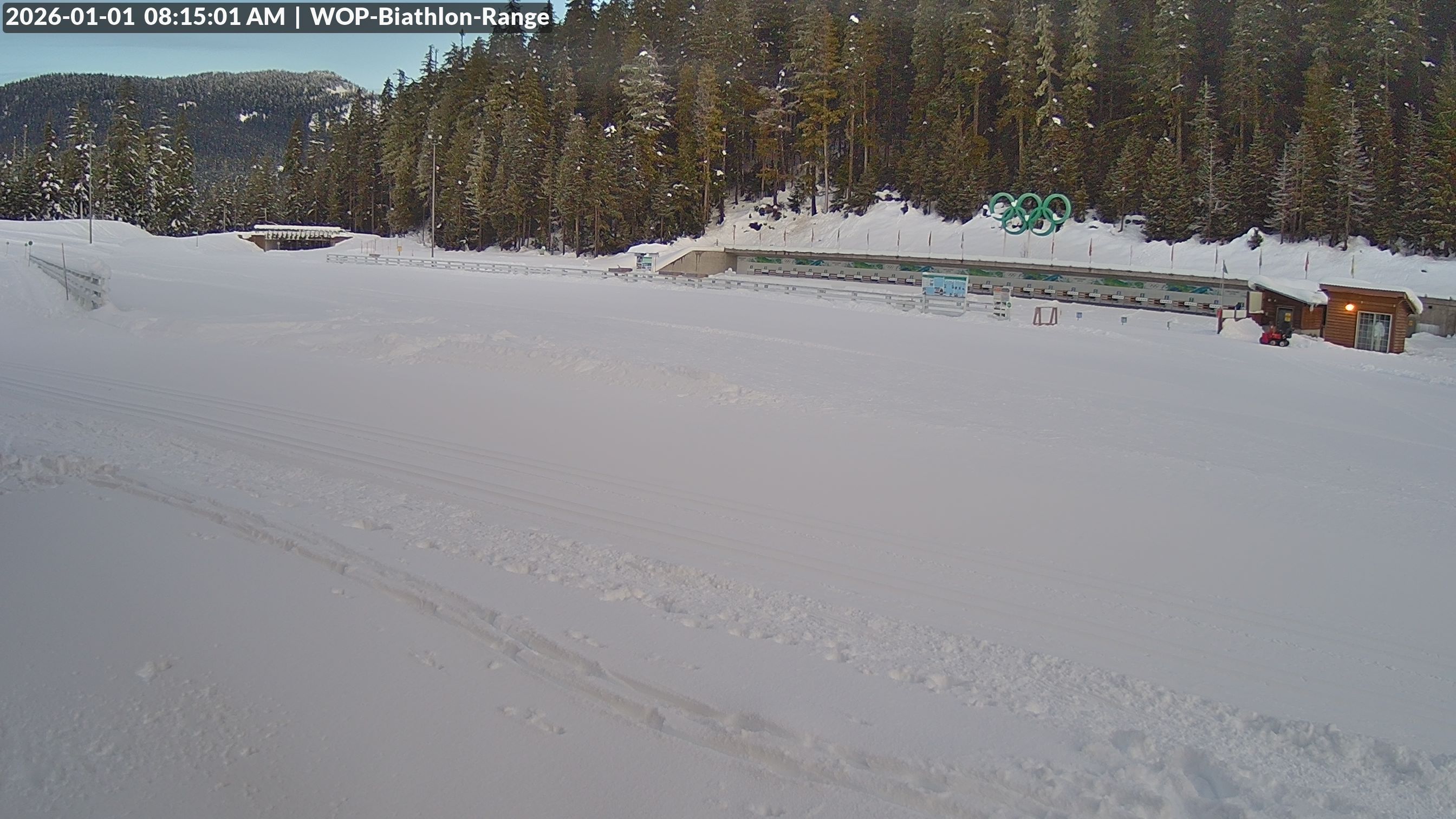 View looking North East to the Olympic Biathlon Range