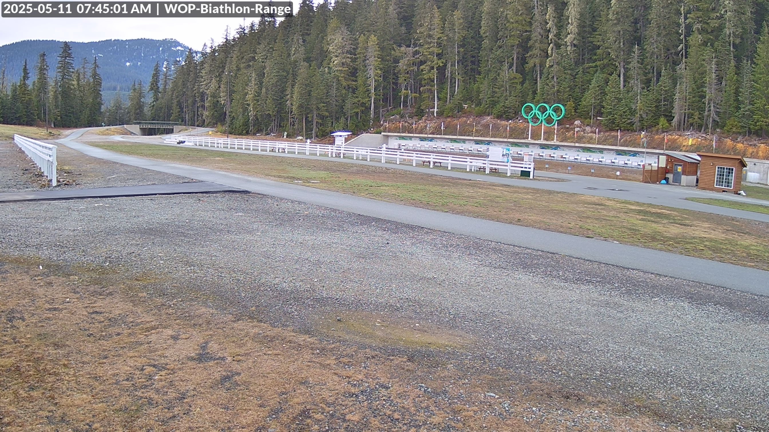 View looking North East to the Olympic Biathlon Range