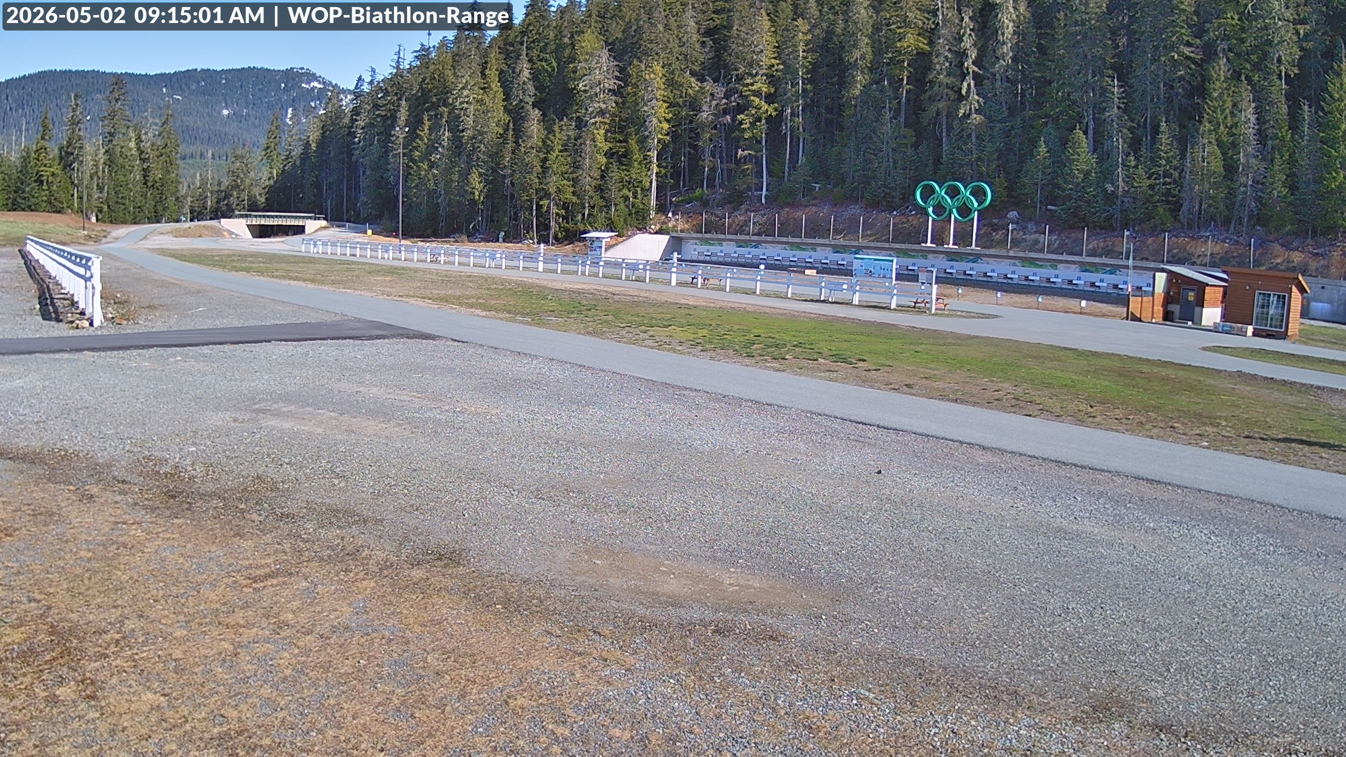 View looking North East to the Olympic Biathlon Range