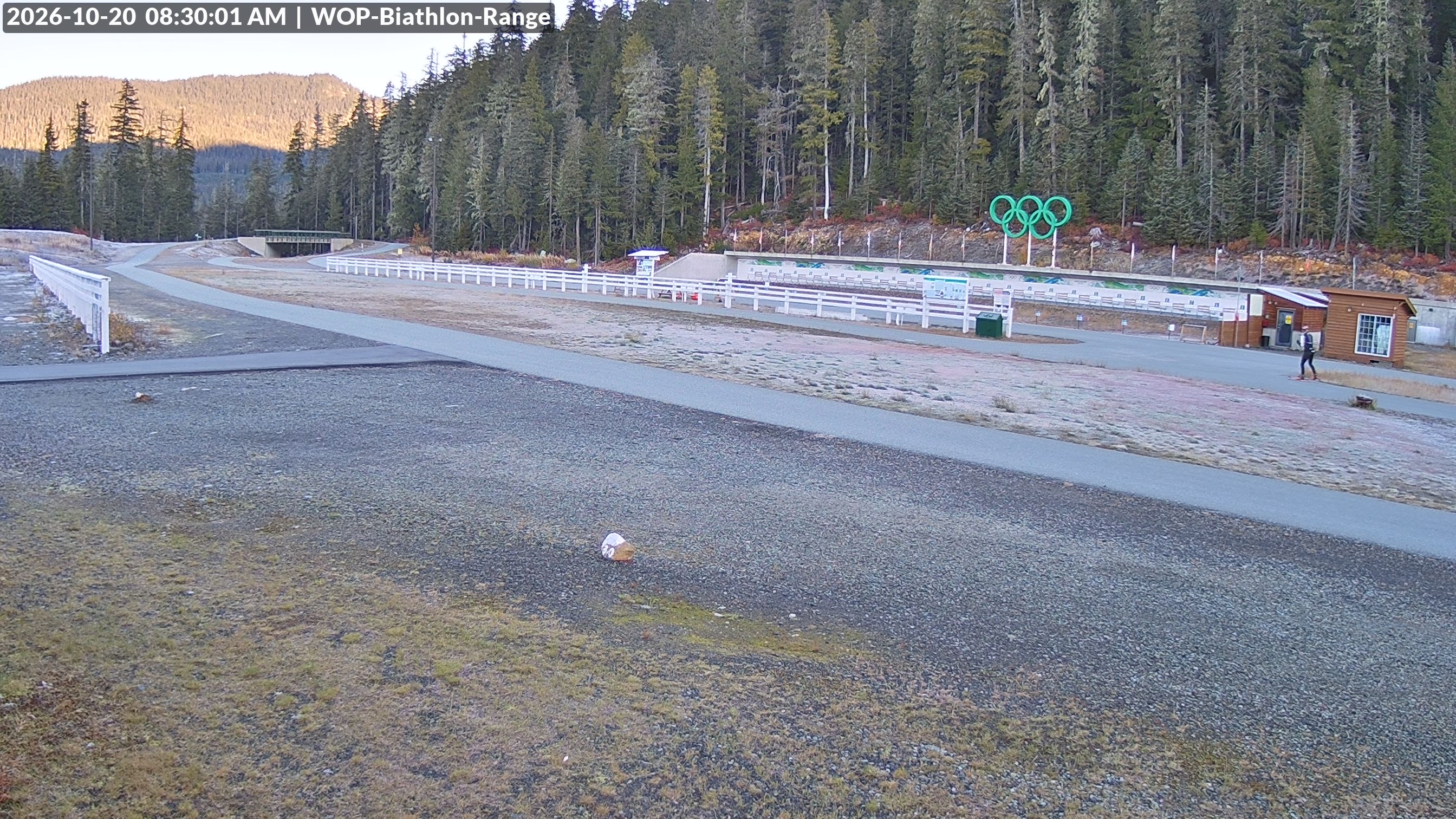 View looking North East to the Olympic Biathlon Range