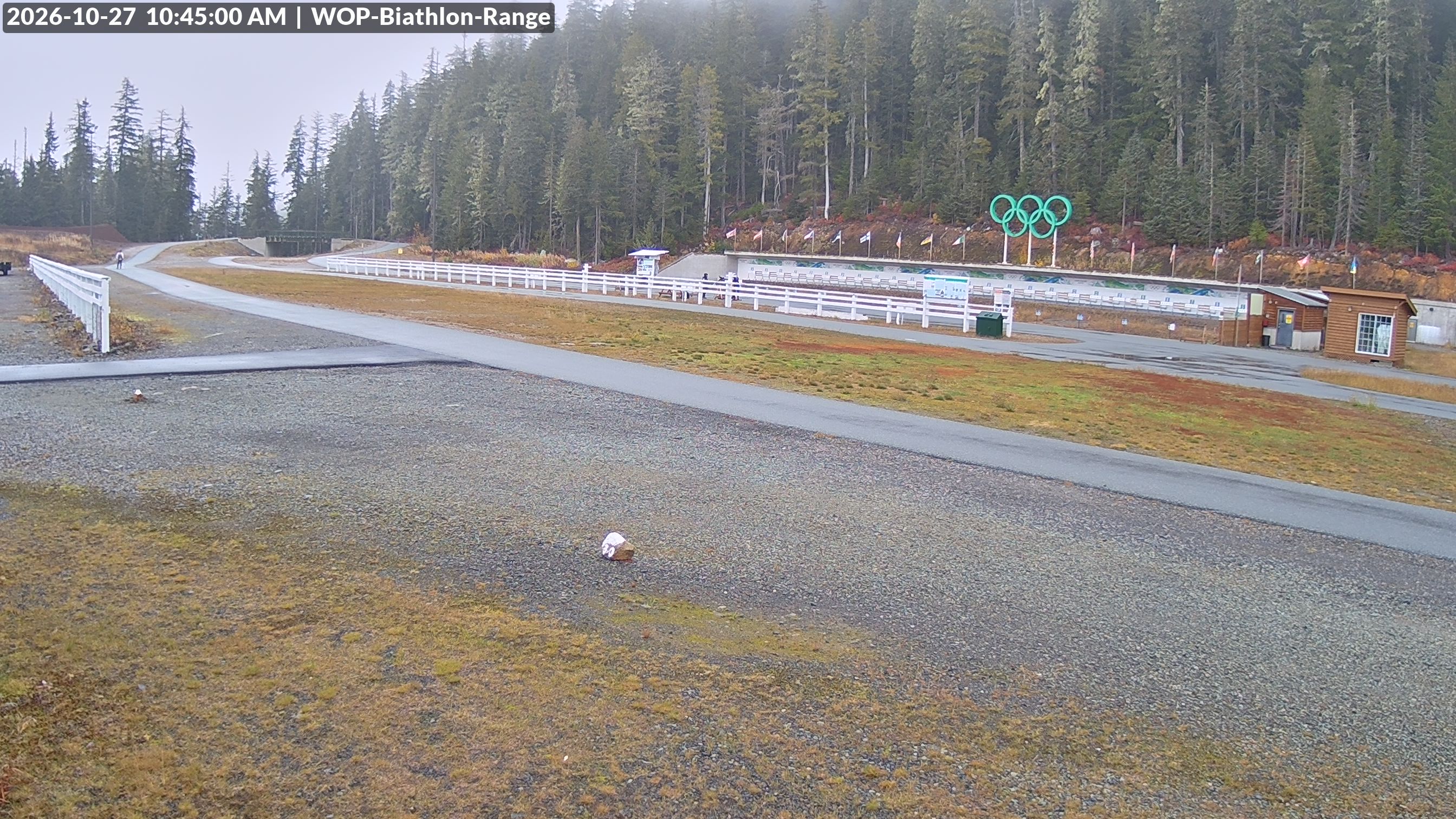 View looking North East to the Olympic Biathlon Range