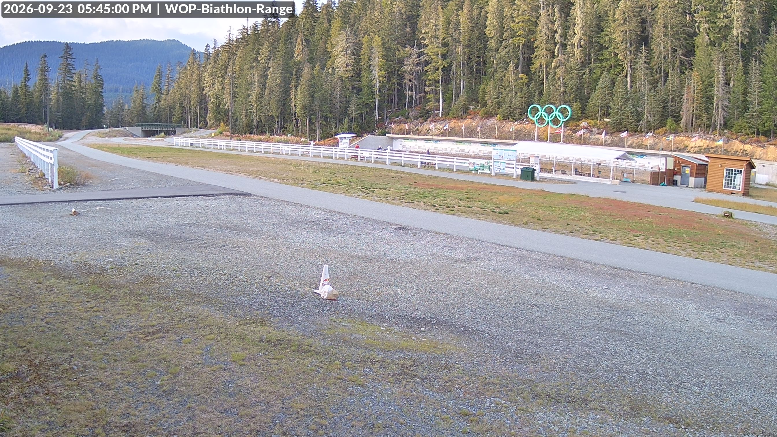 View looking North East to the Olympic Biathlon Range