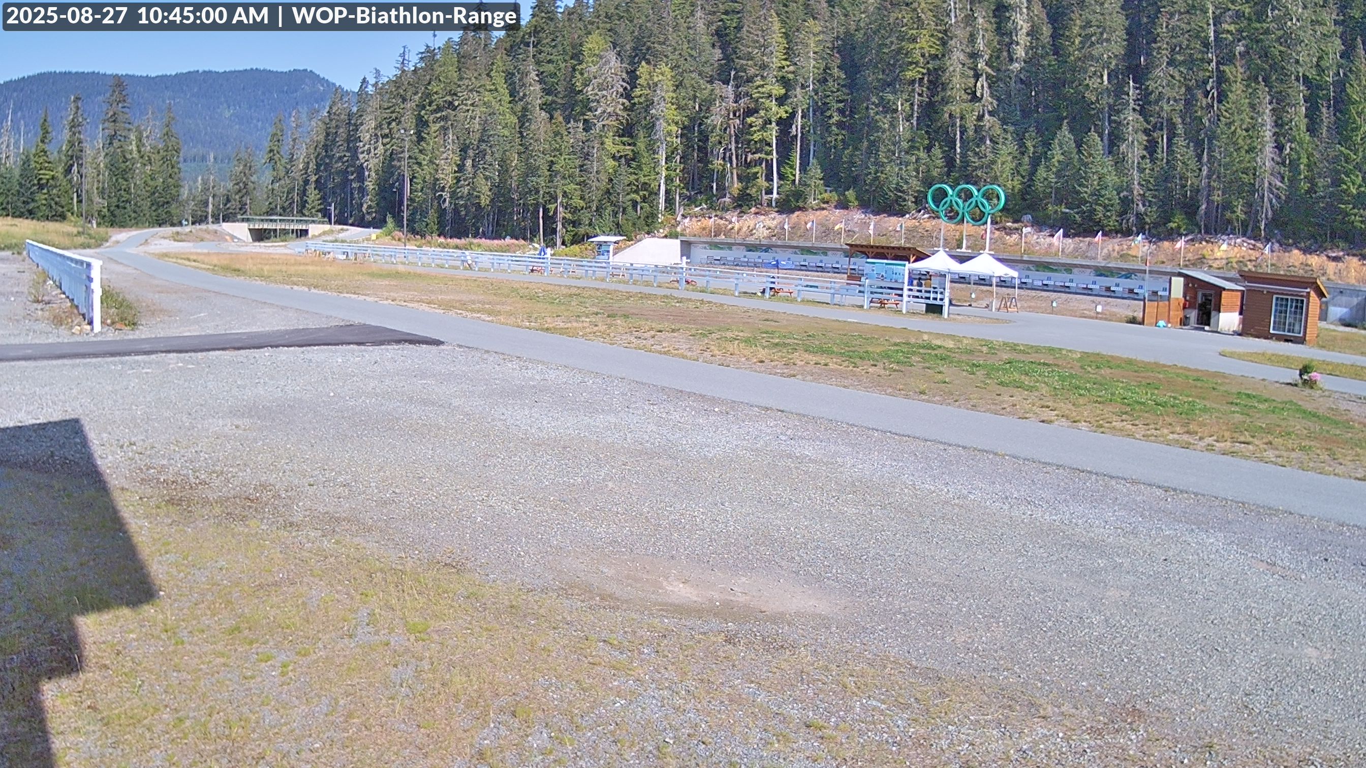 View looking North East to the Olympic Biathlon Range