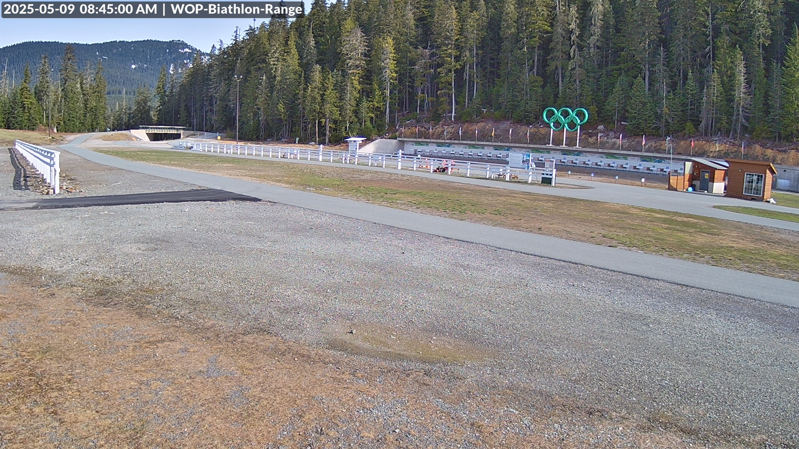 View looking North East to the Olympic Biathlon Range
