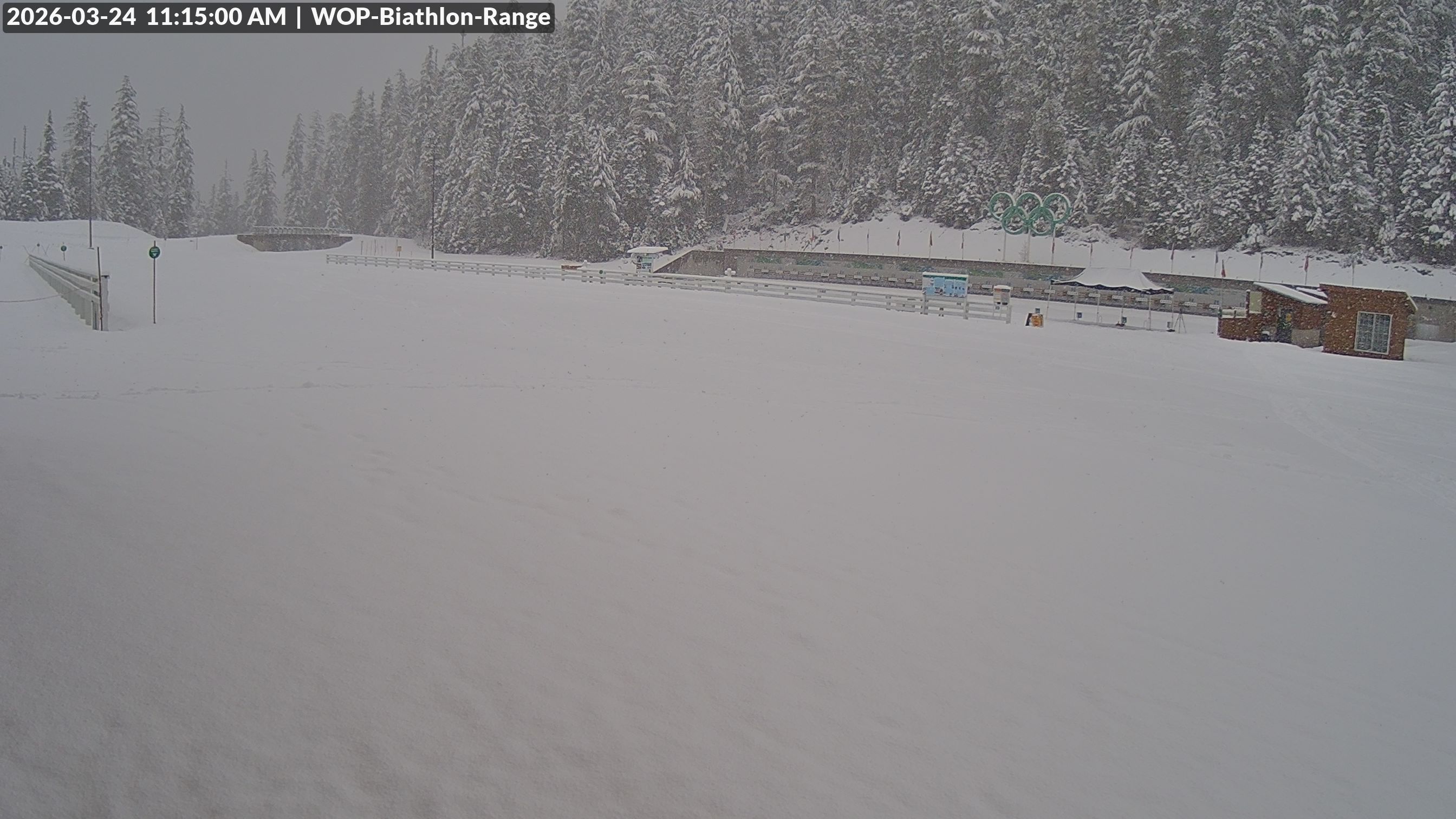 View looking North East to the Olympic Biathlon Range