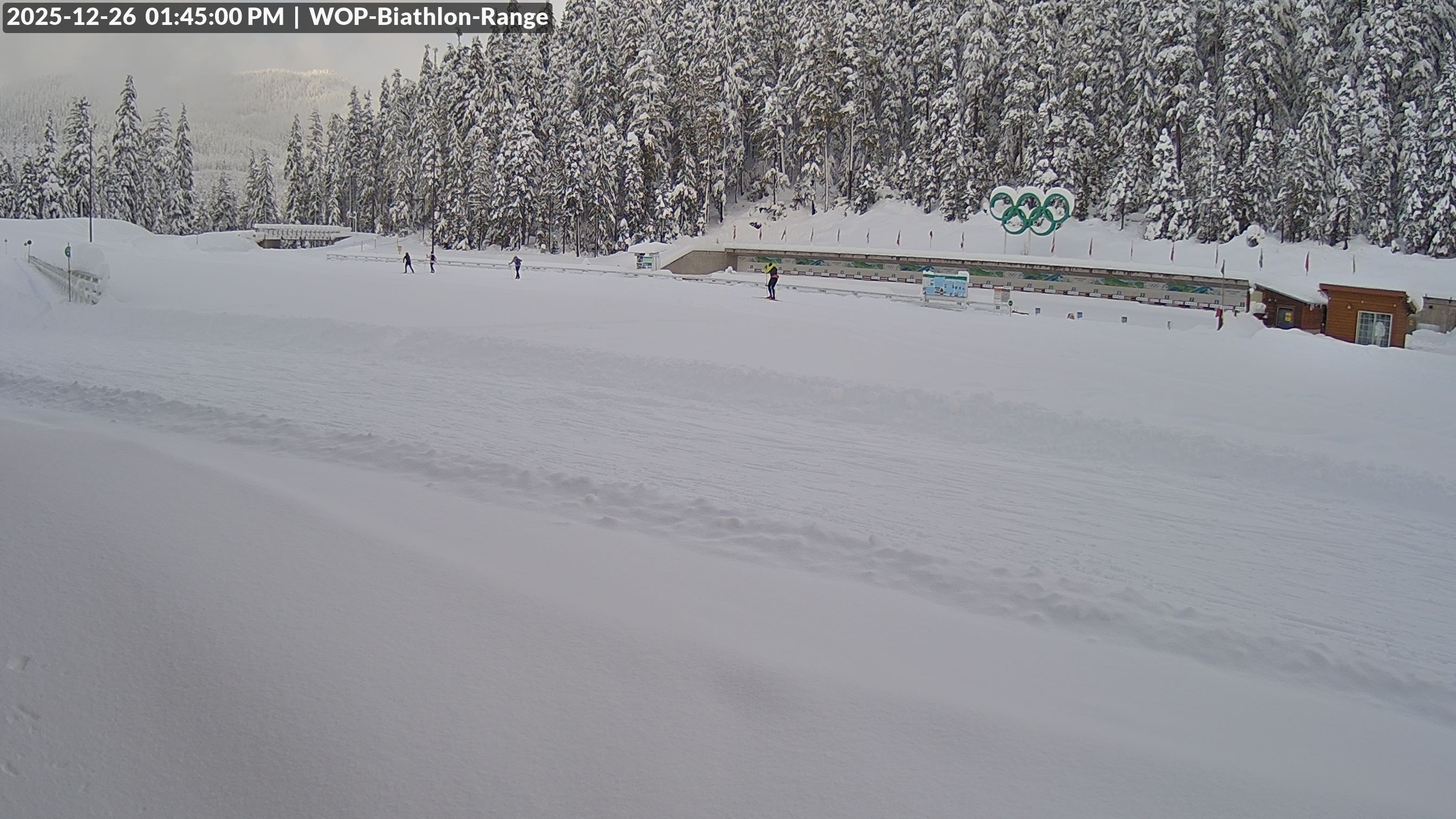 View looking North East to the Olympic Biathlon Range