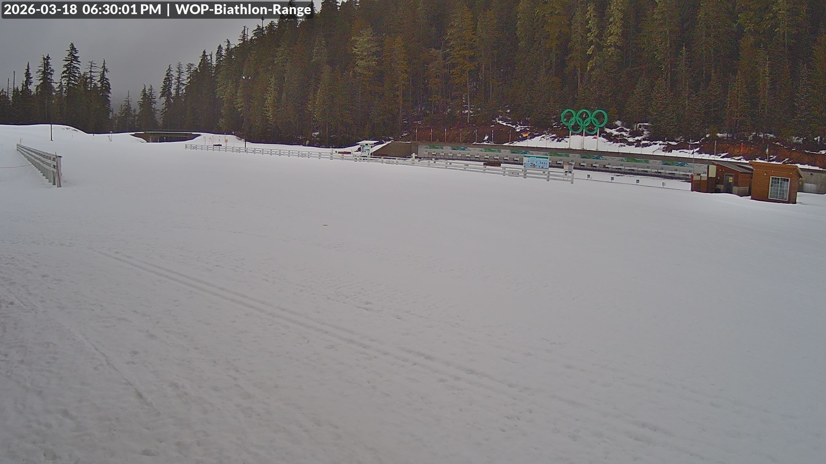 View looking North East to the Olympic Biathlon Range