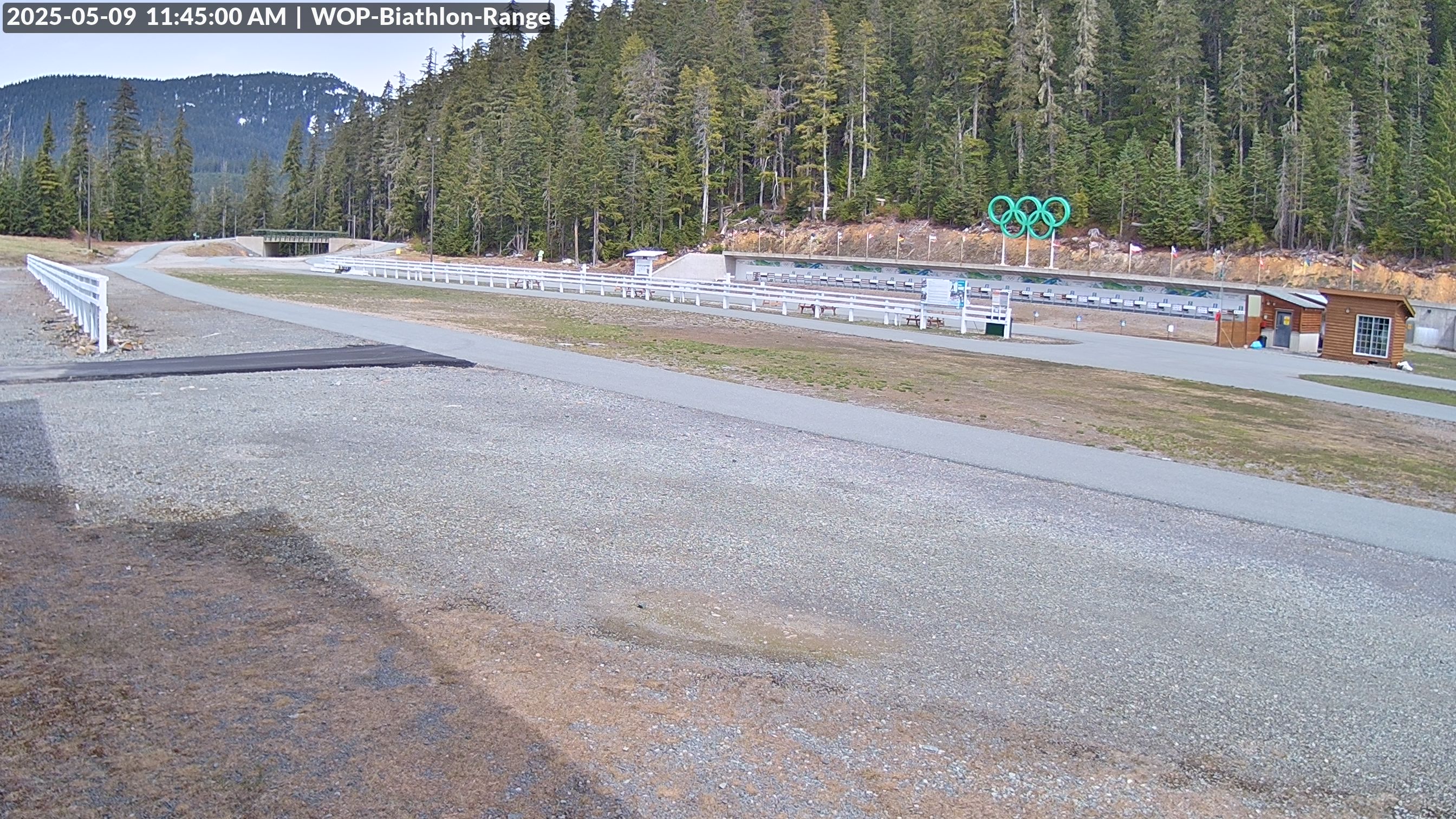 View looking North East to the Olympic Biathlon Range