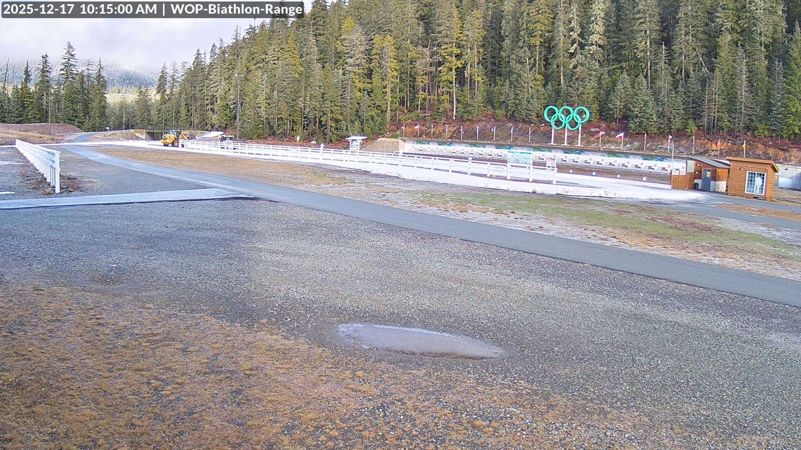 View looking North East to the Olympic Biathlon Range