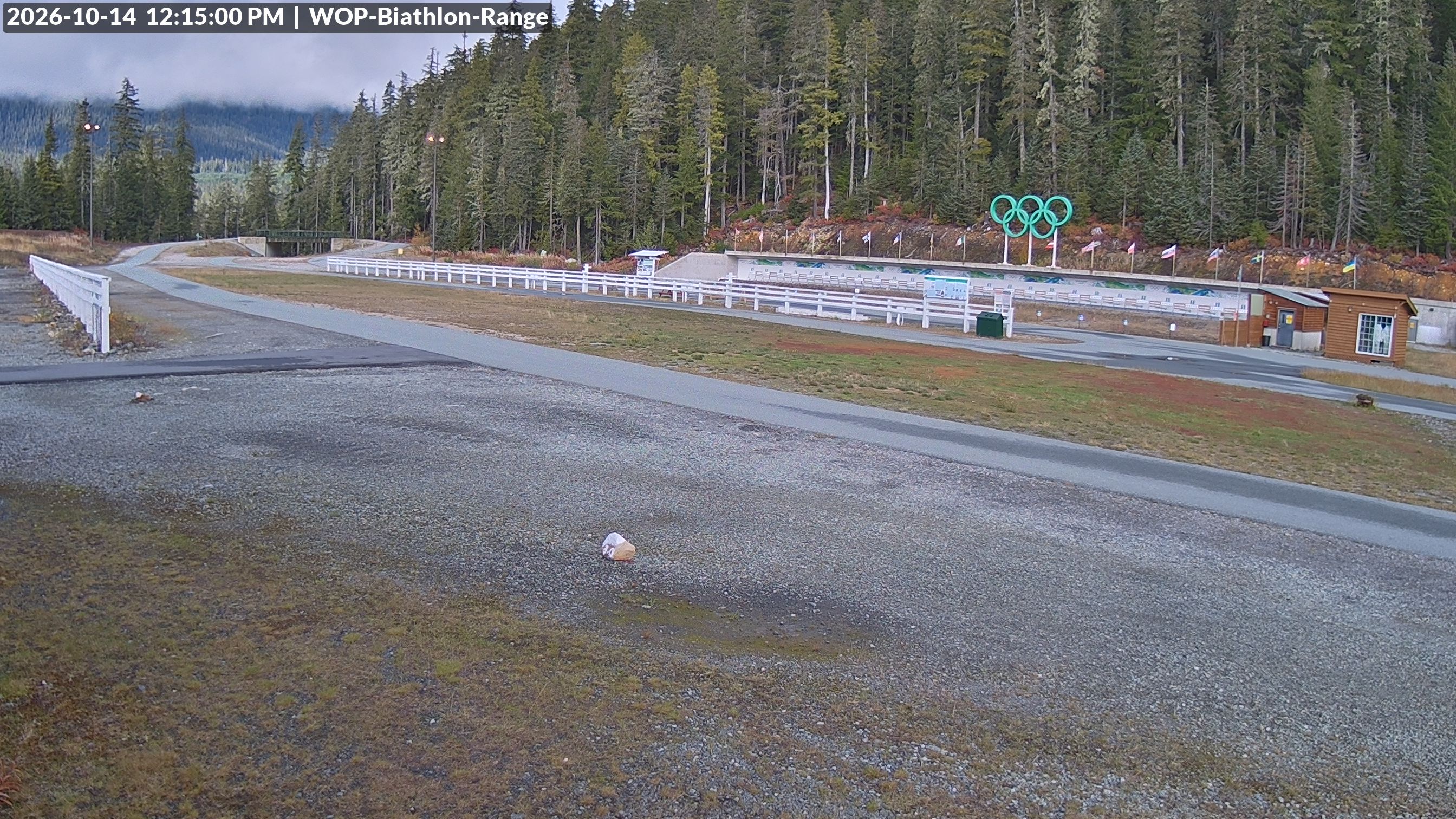 View looking North East to the Olympic Biathlon Range