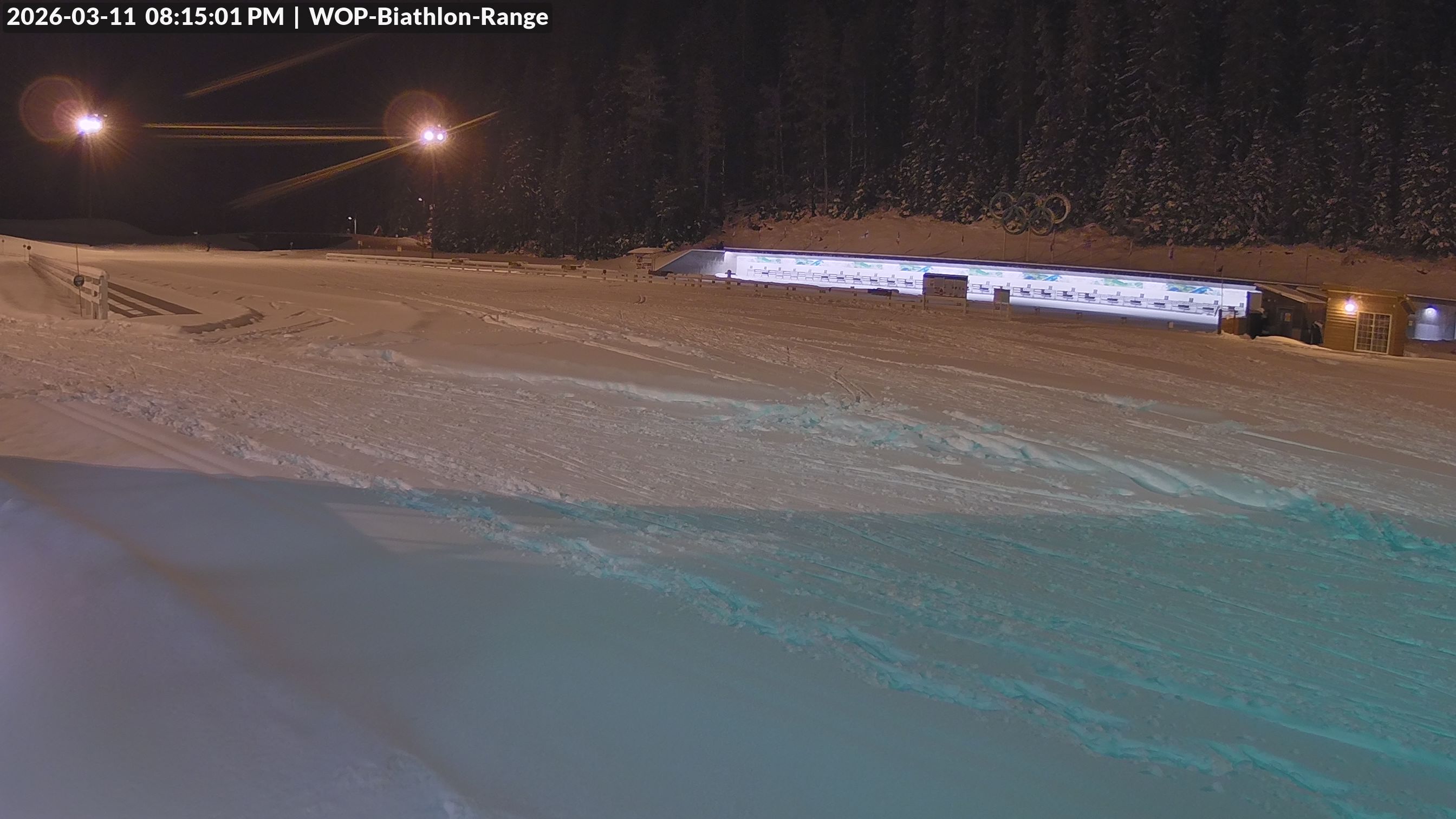 View looking North East to the Olympic Biathlon Range