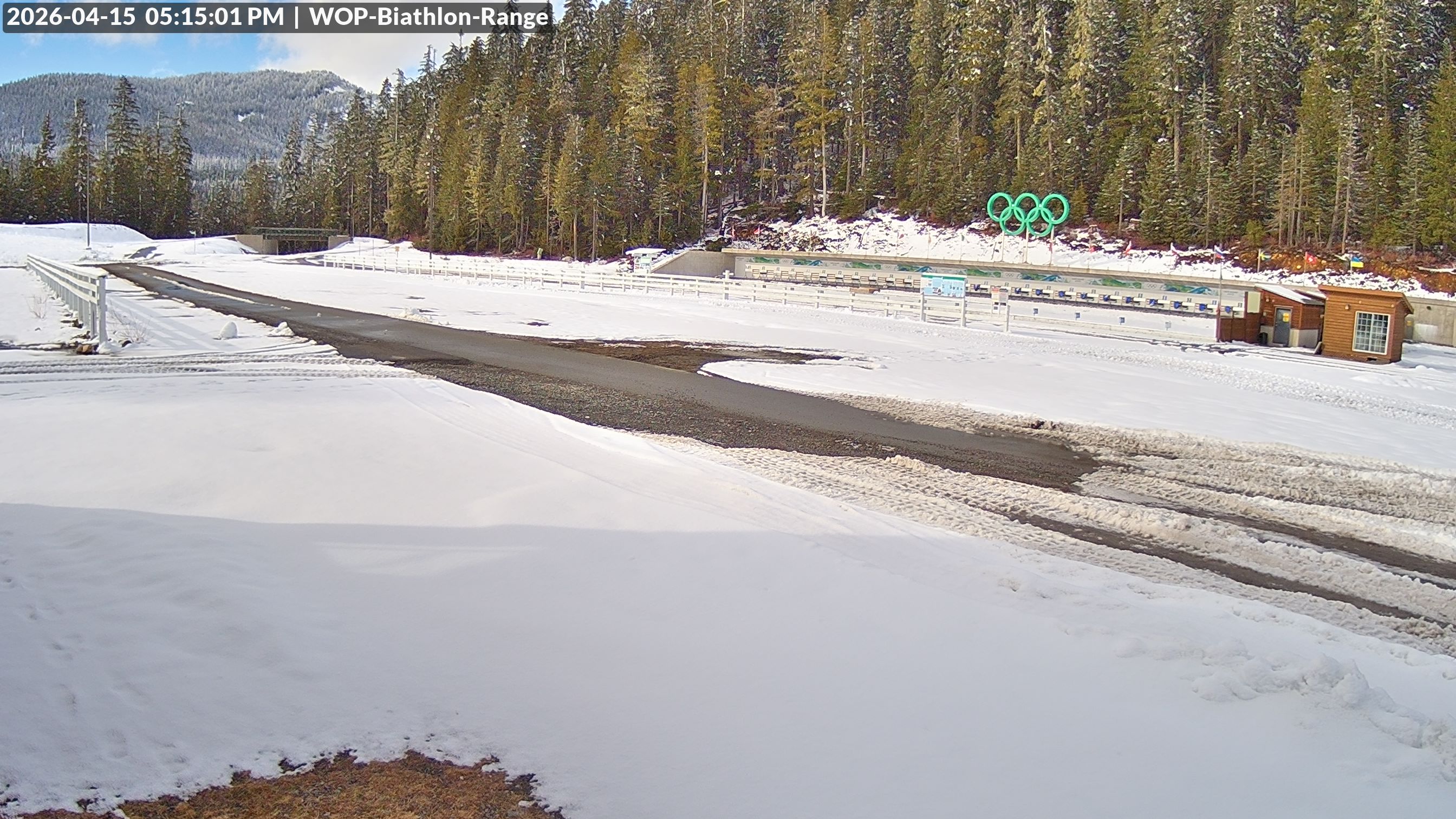 View looking North East to the Olympic Biathlon Range