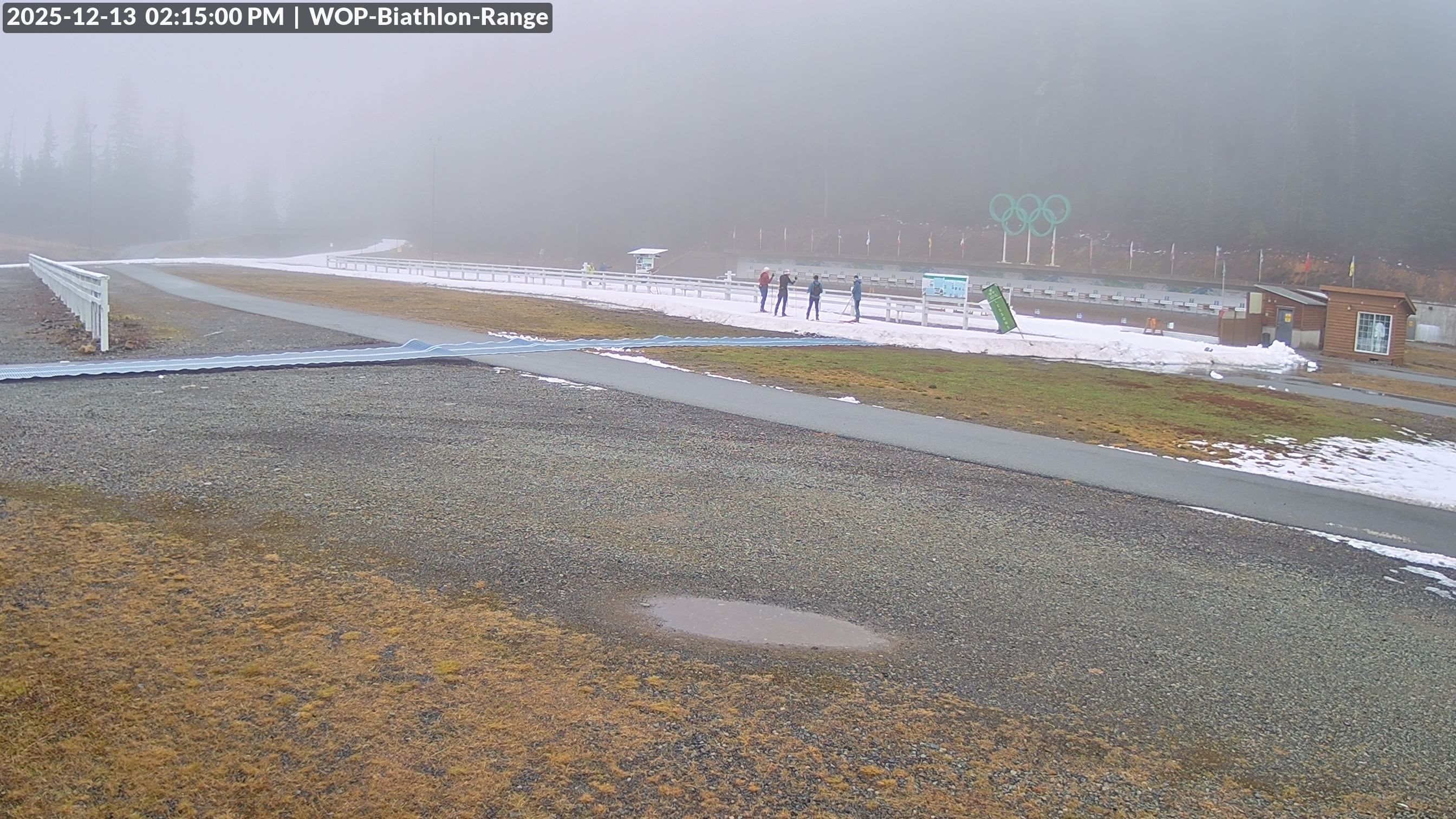 View looking North East to the Olympic Biathlon Range