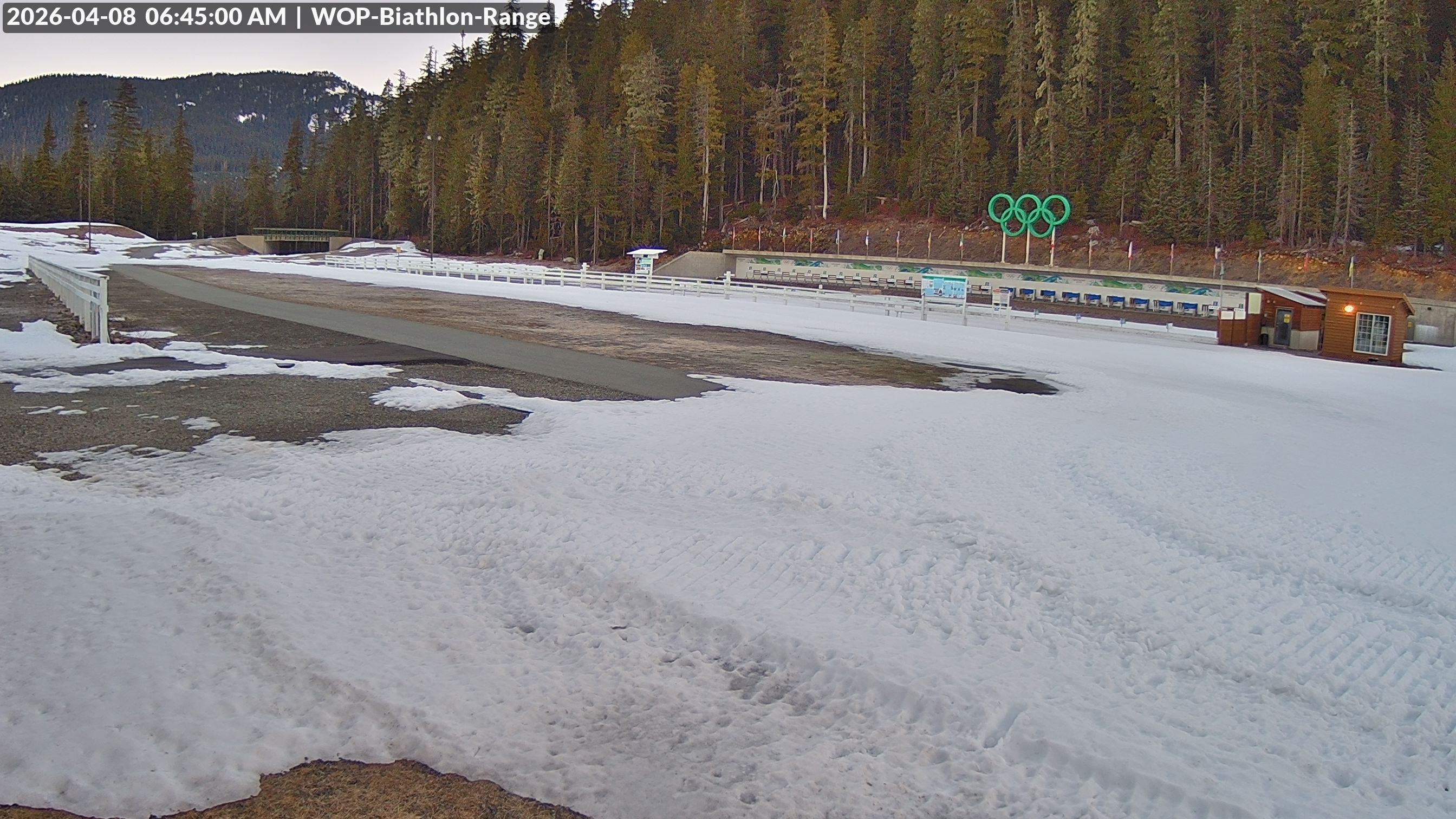 View looking North East to the Olympic Biathlon Range